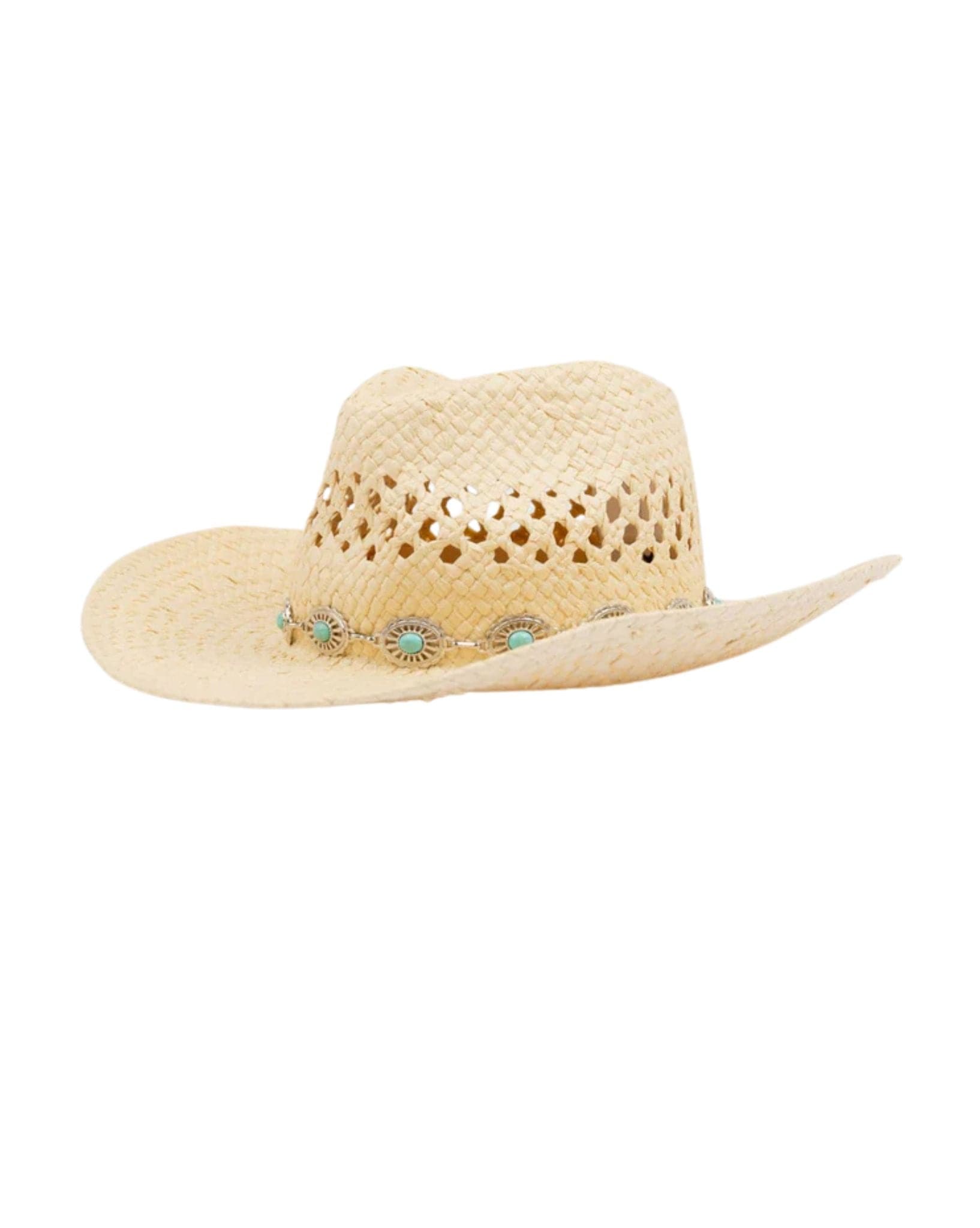 Rusty Howdy Cowboy Straw Hat