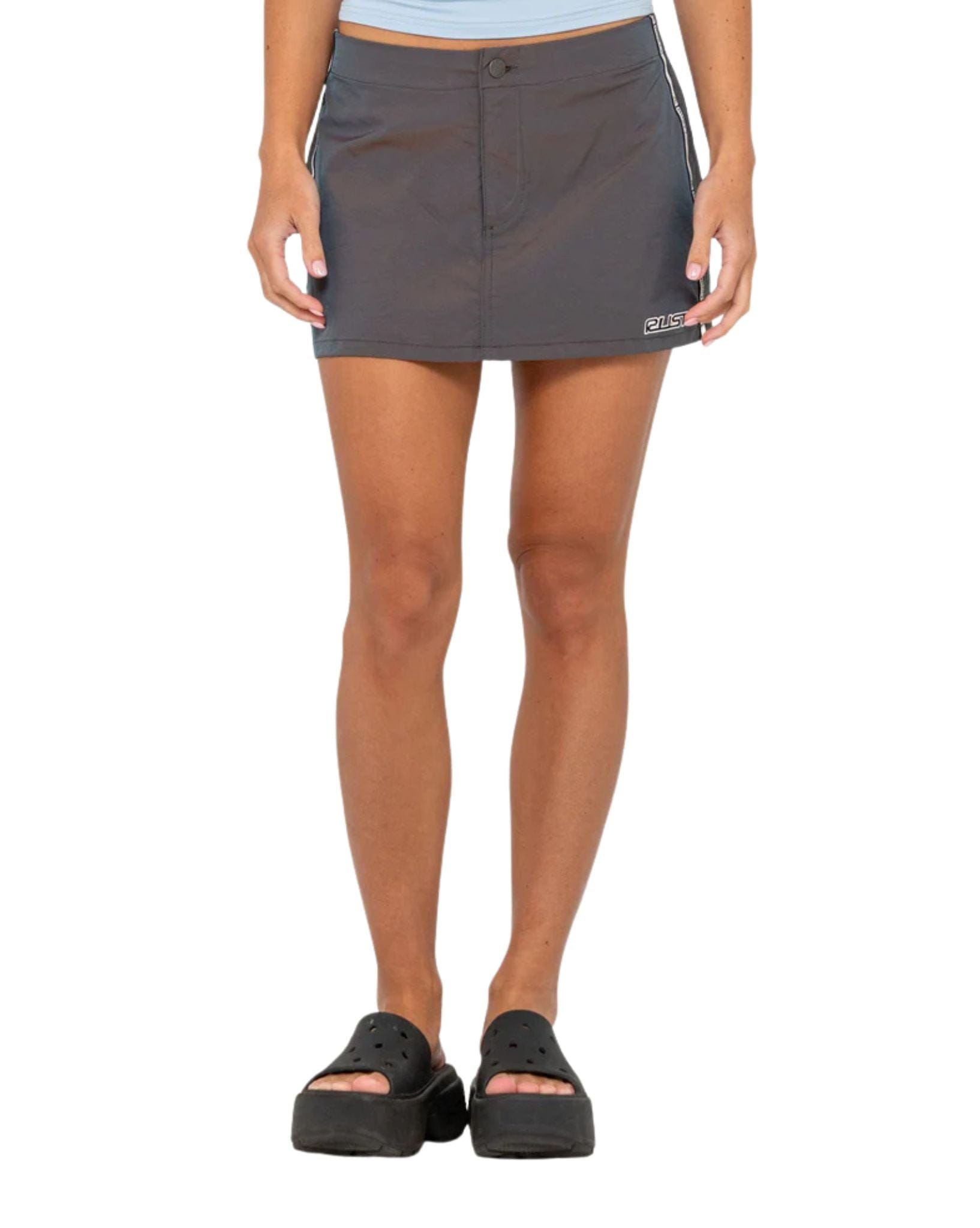 Rusty Lombardi Nylon Mini Skirt