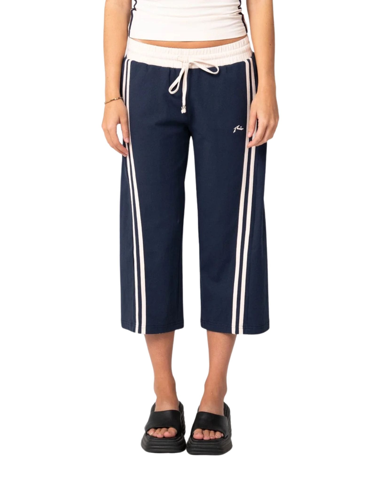 Rusty Man Eater Low Rise Capri Track Pant