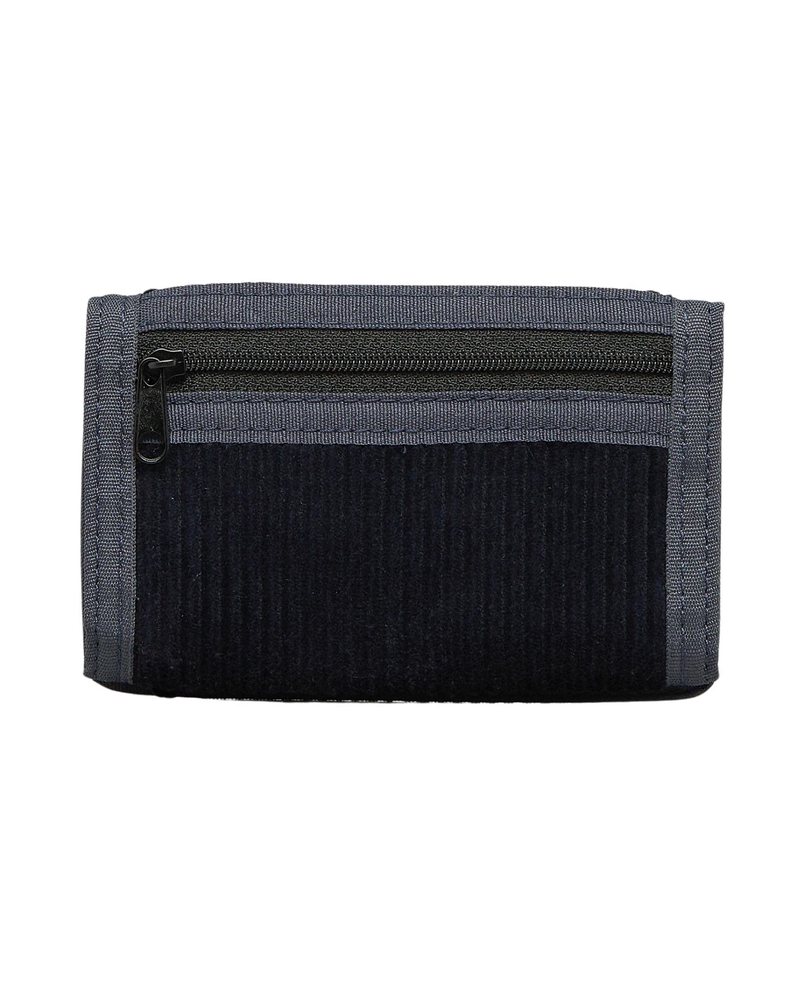Rusty Mens Backtrack Tri-Fold Wallet - Navy Blue