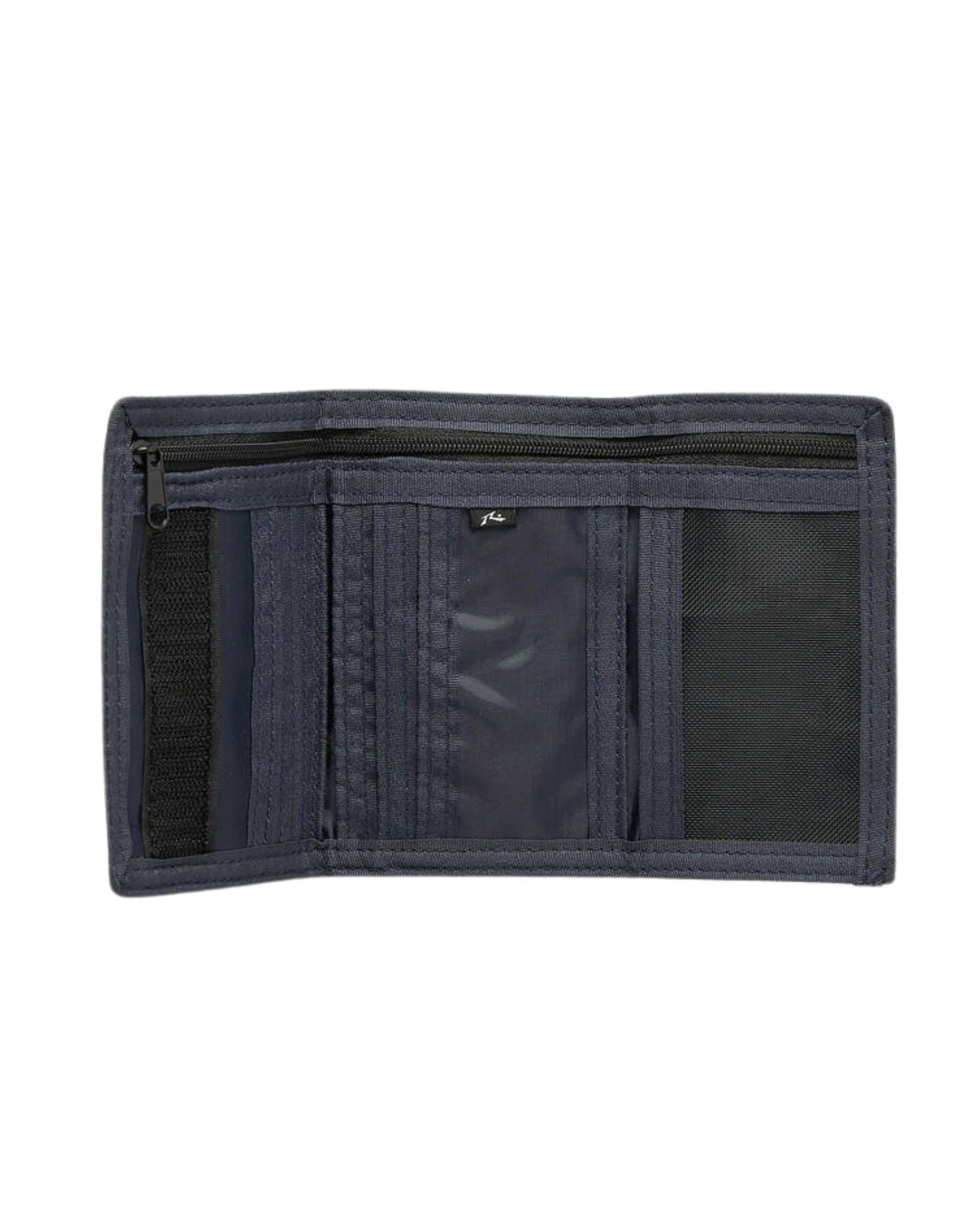 Rusty Mens Backtrack Tri-Fold Wallet - Navy Blue