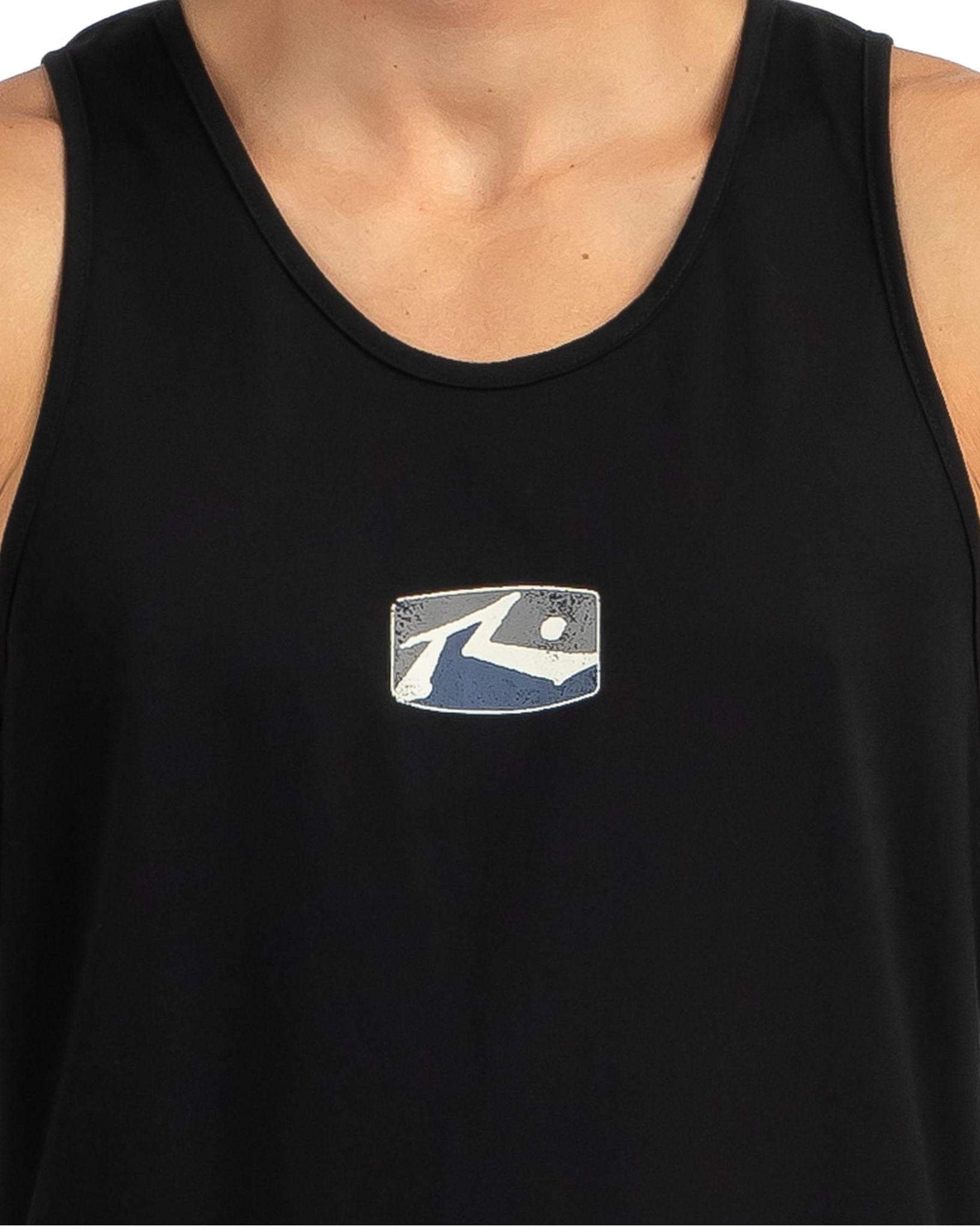 Rusty Mens Click Bait Tank - Black