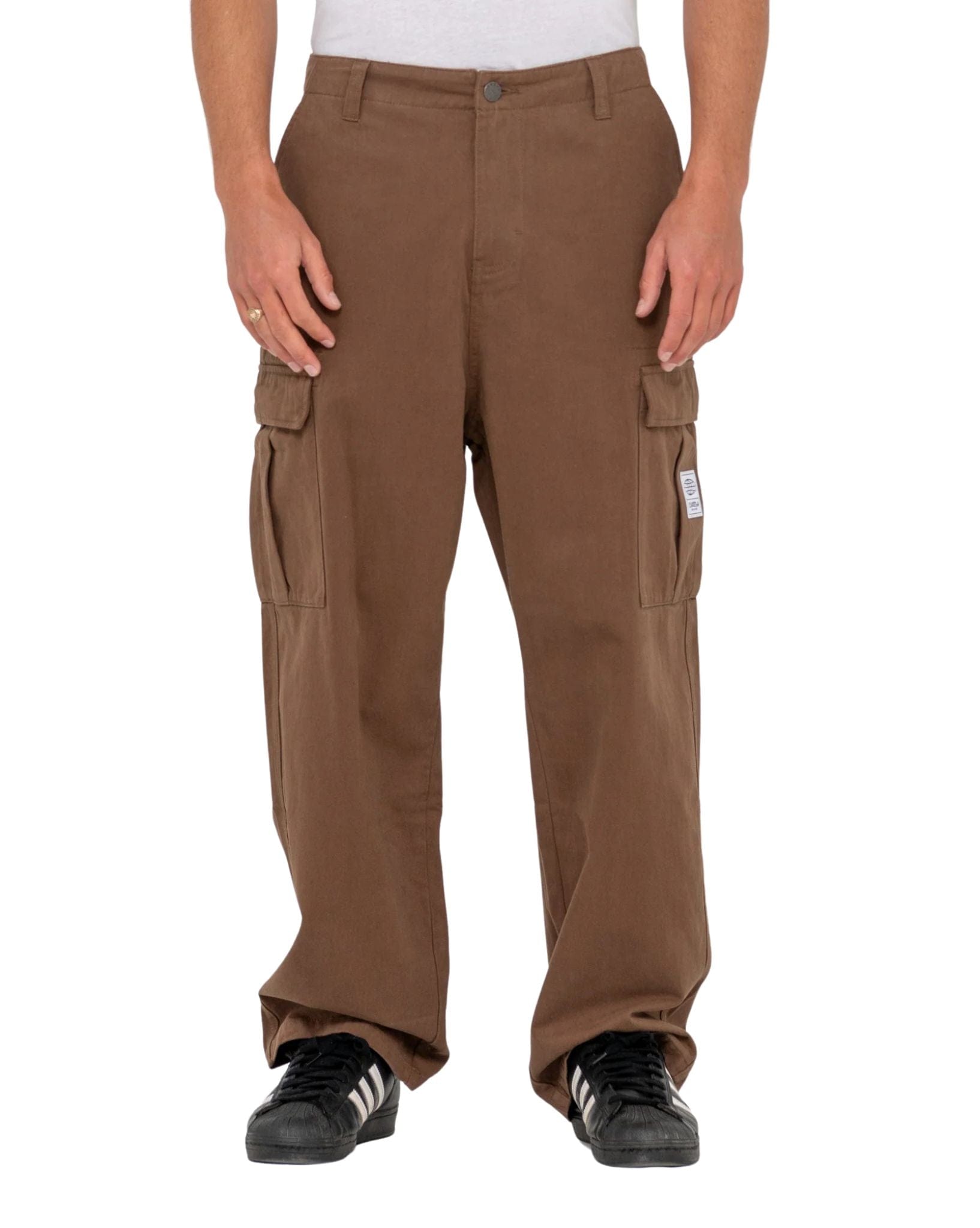 Rusty Mens Commando Cargo Pant - Chocolate