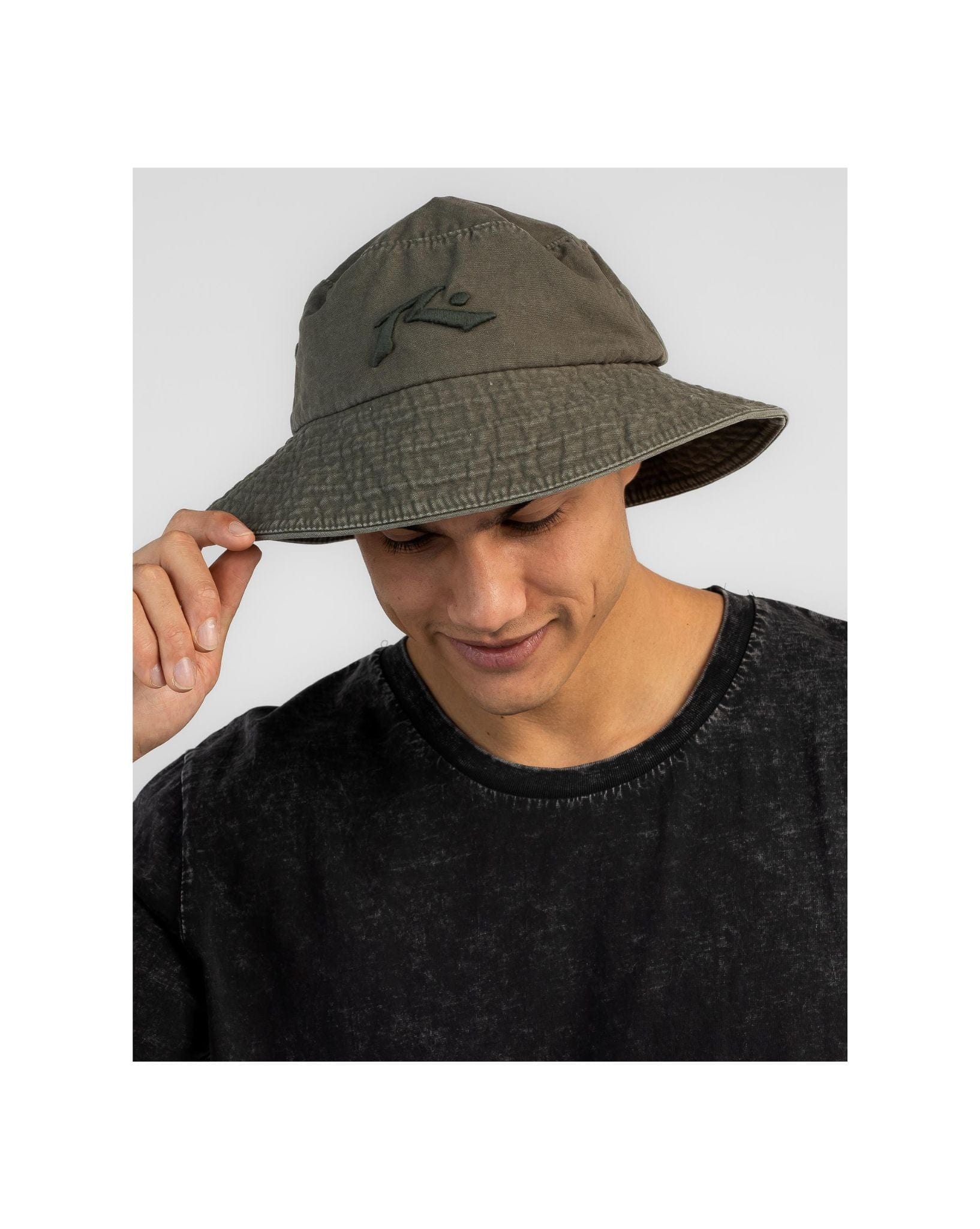 Rusty Mens Comp Wash Bucket Hat