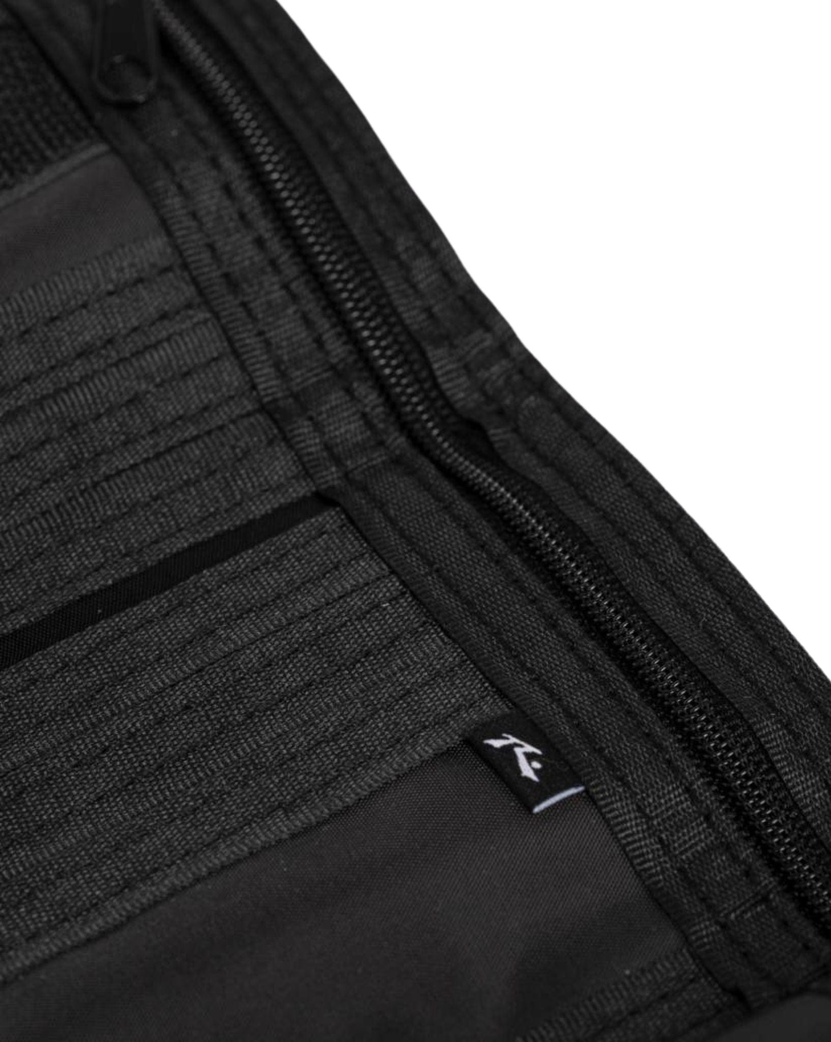 Rusty Mens Cooked Tri-Fold Wallet - Black
