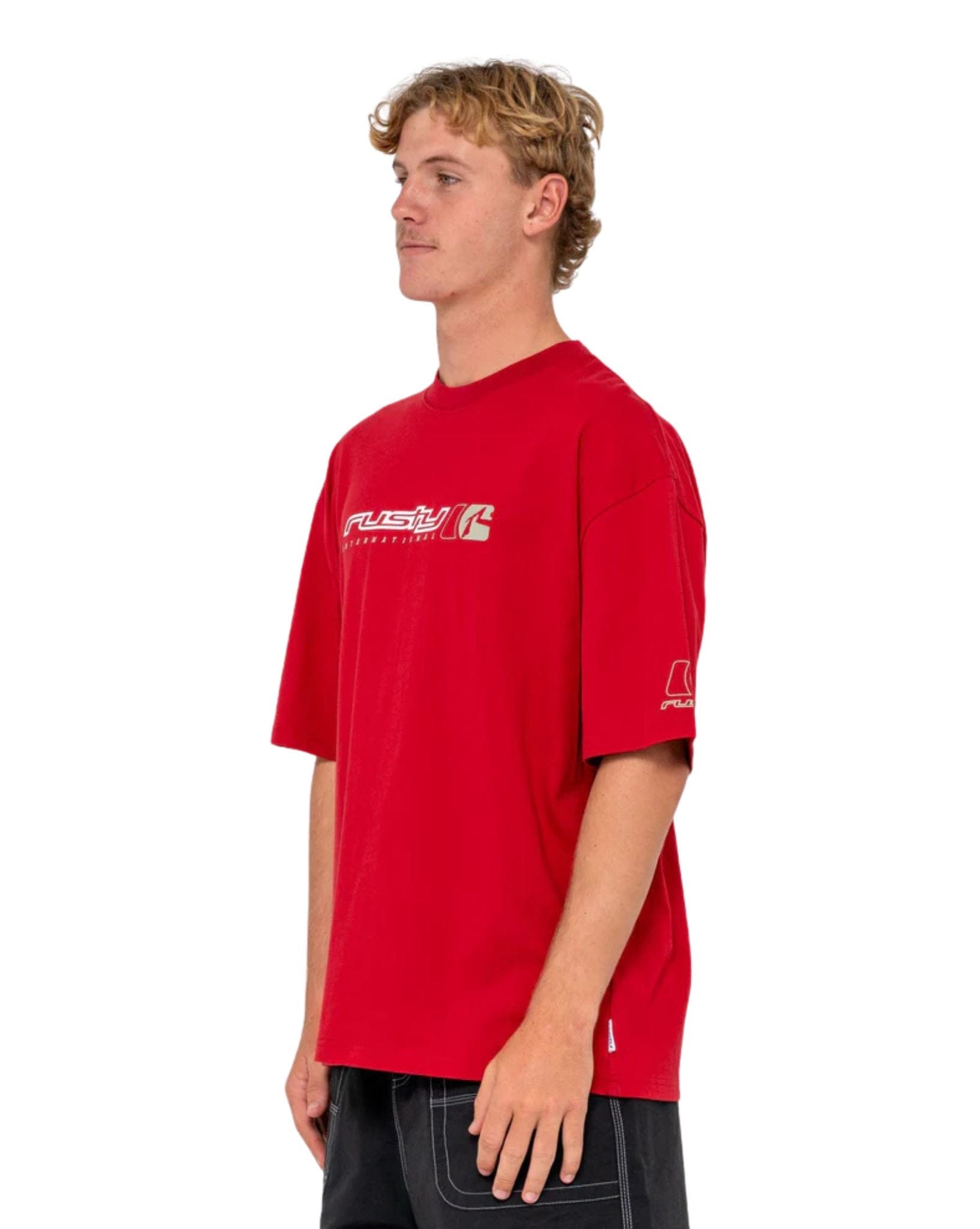 Rusty Mens Jetsetter Short Sleeve Tee