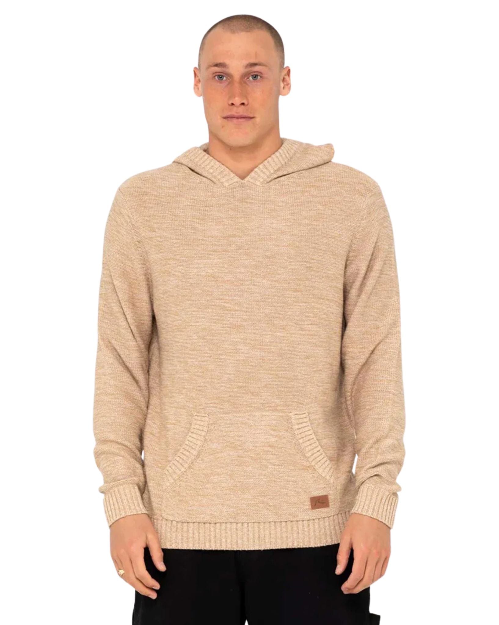 Rusty Mens Skyliner Hooded Knit