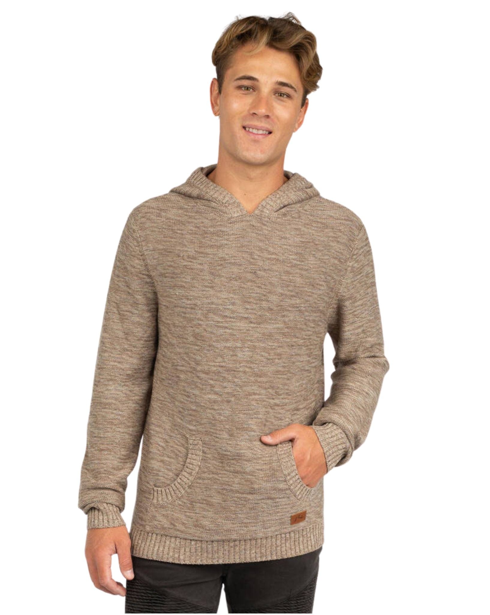 Rusty Mens Skyliner Hooded Knit
