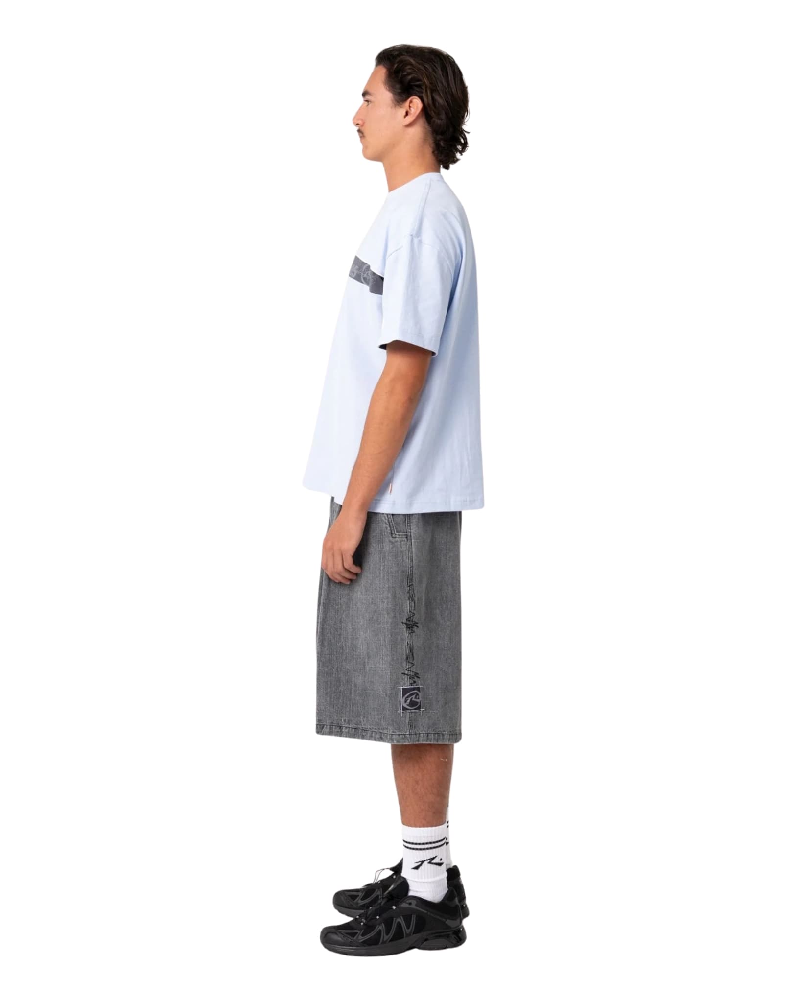 Rusty Mista Slub Elastic Short