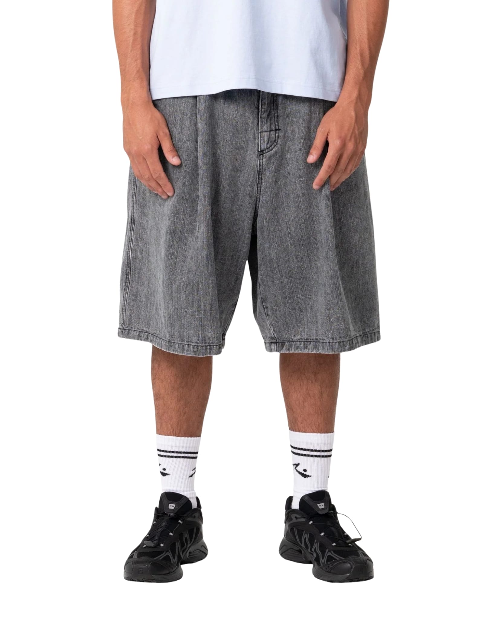 Rusty Mista Slub Elastic Short