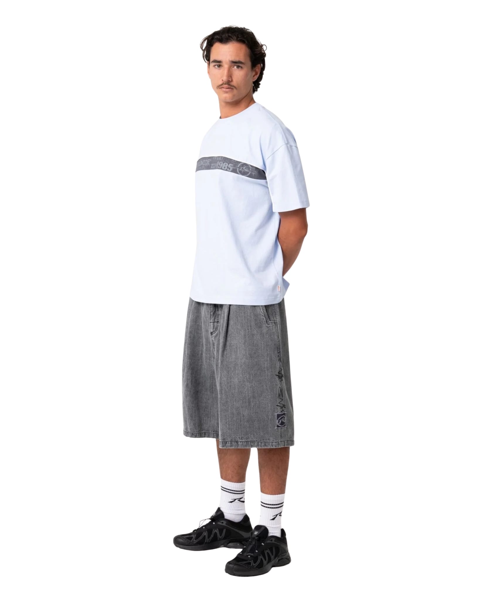 Rusty Mista Slub Elastic Short