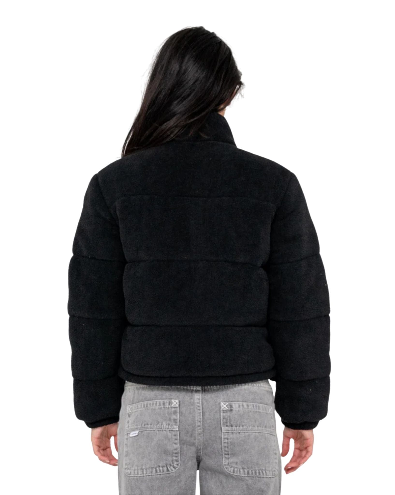 Rusty On And On Polar Fleece Puffer Jacket