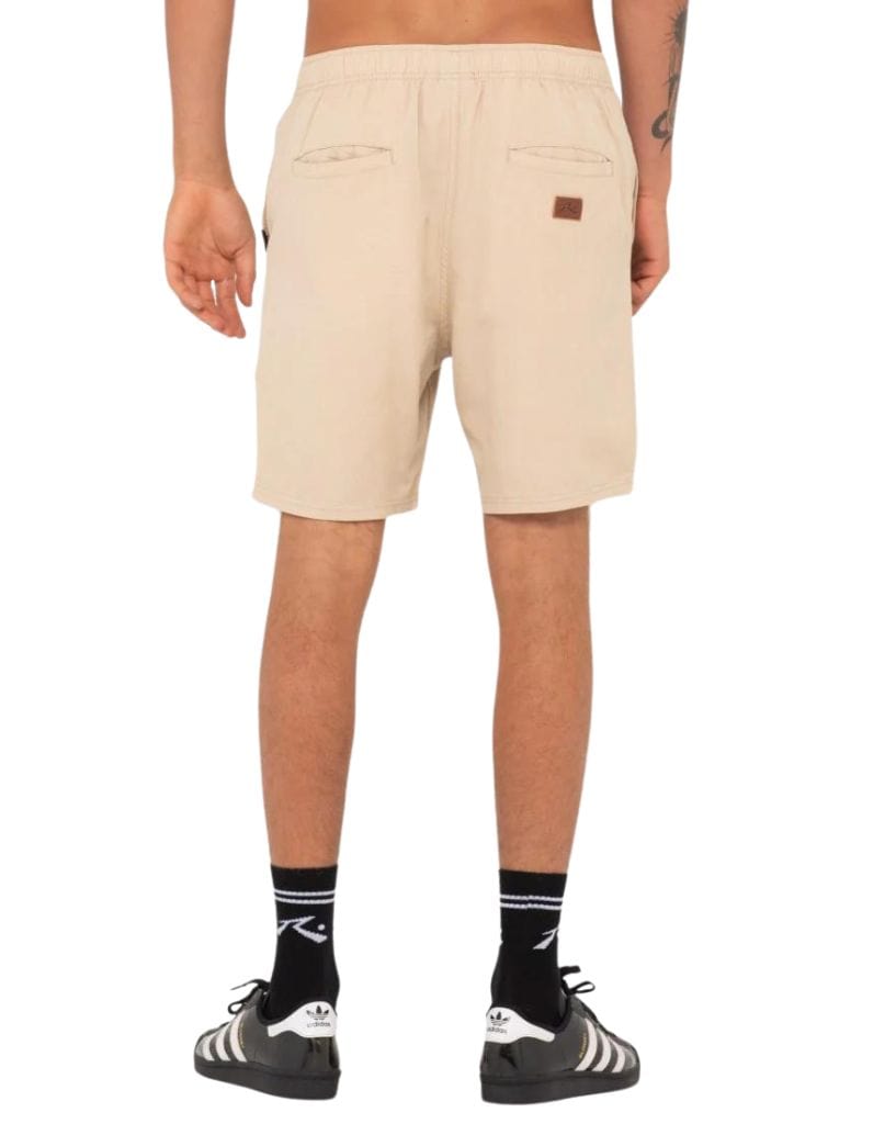 Rusty Overtone Linen Elastic Short Boys