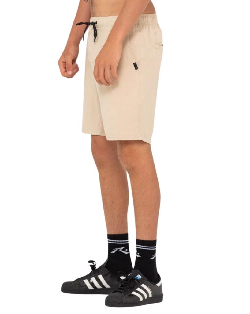 Rusty Overtone Linen Elastic Short Boys