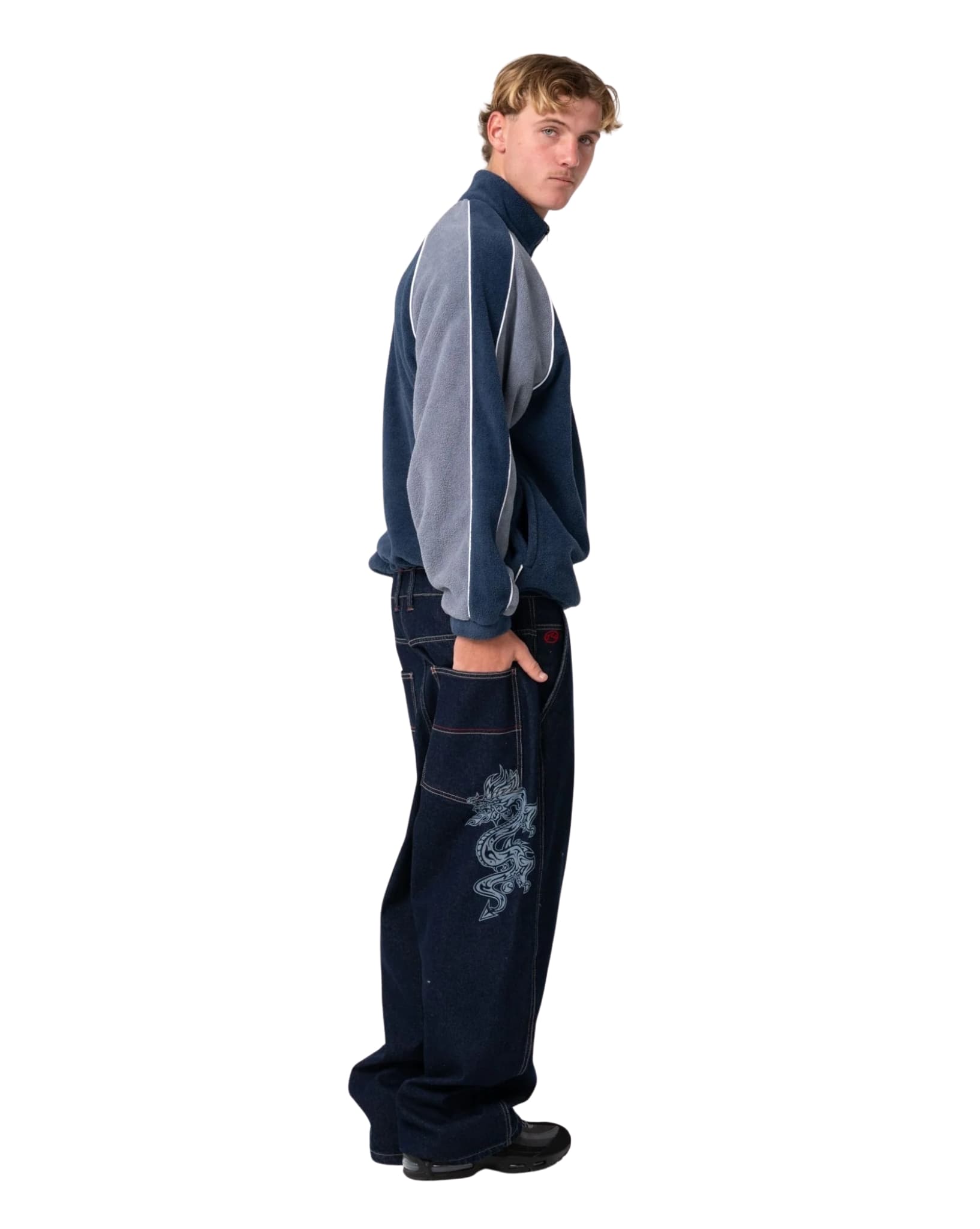 Rusty Pimp My Tides Zip Thru Sherpa Fleece