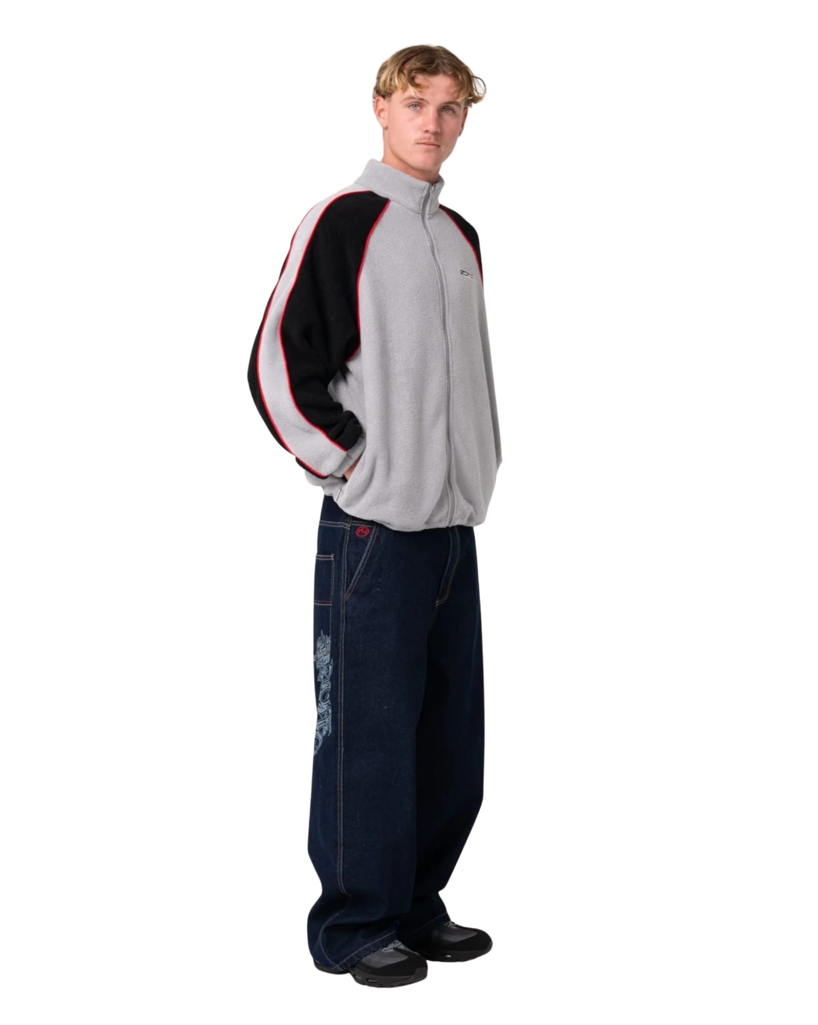 Rusty Pimp My Tides Zip Thru Sherpa Fleece