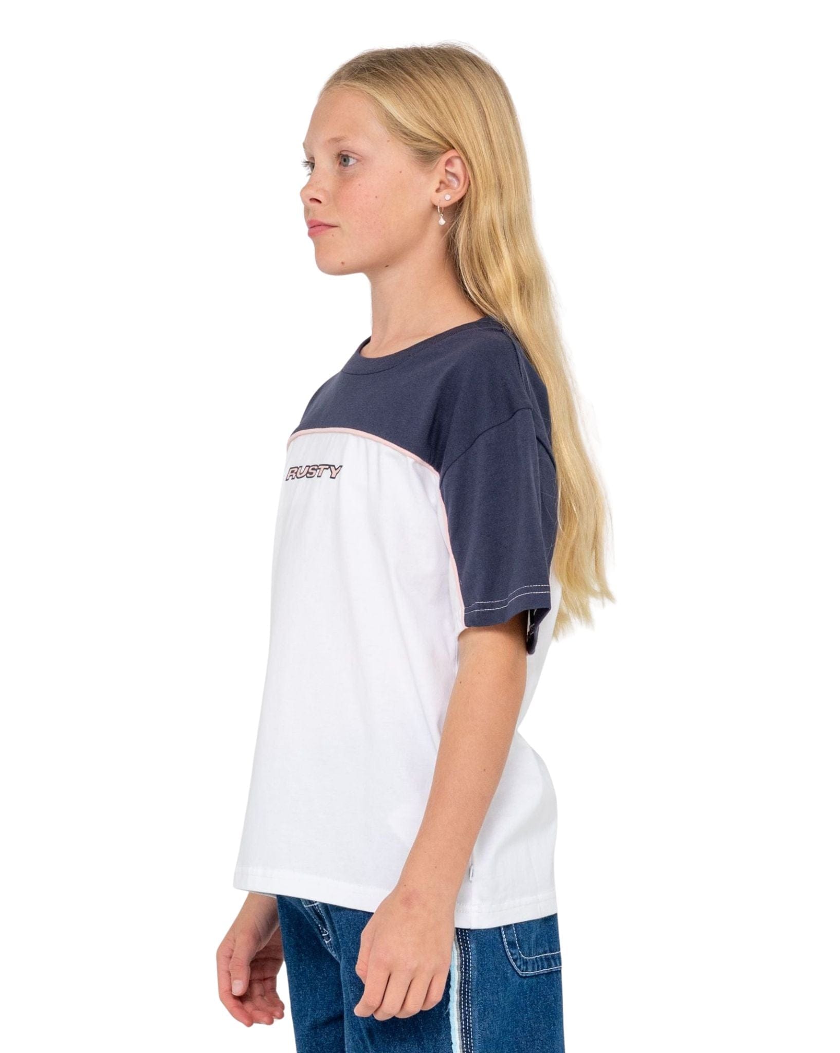 Rusty Polar Ops Oversized Tee Girls