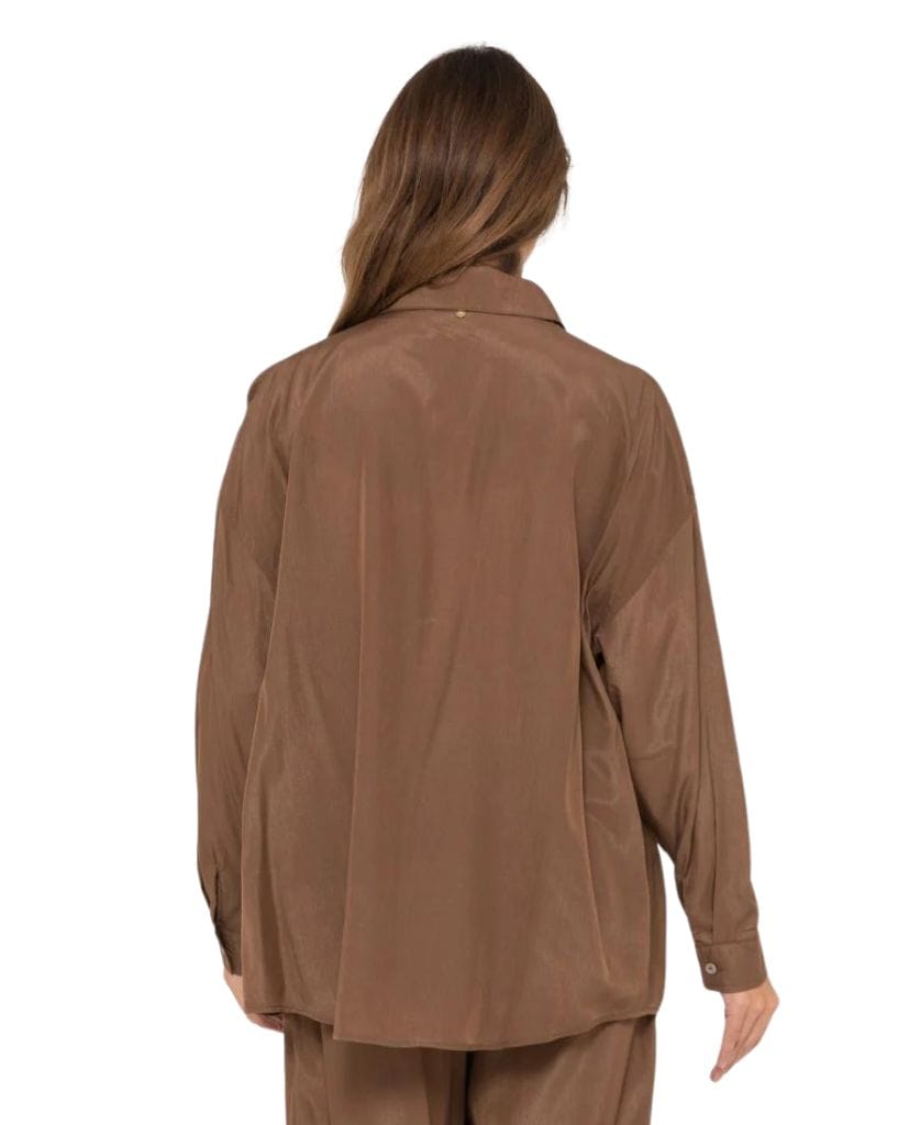 Rusty Porter Oversized Long Sleeve Shirt