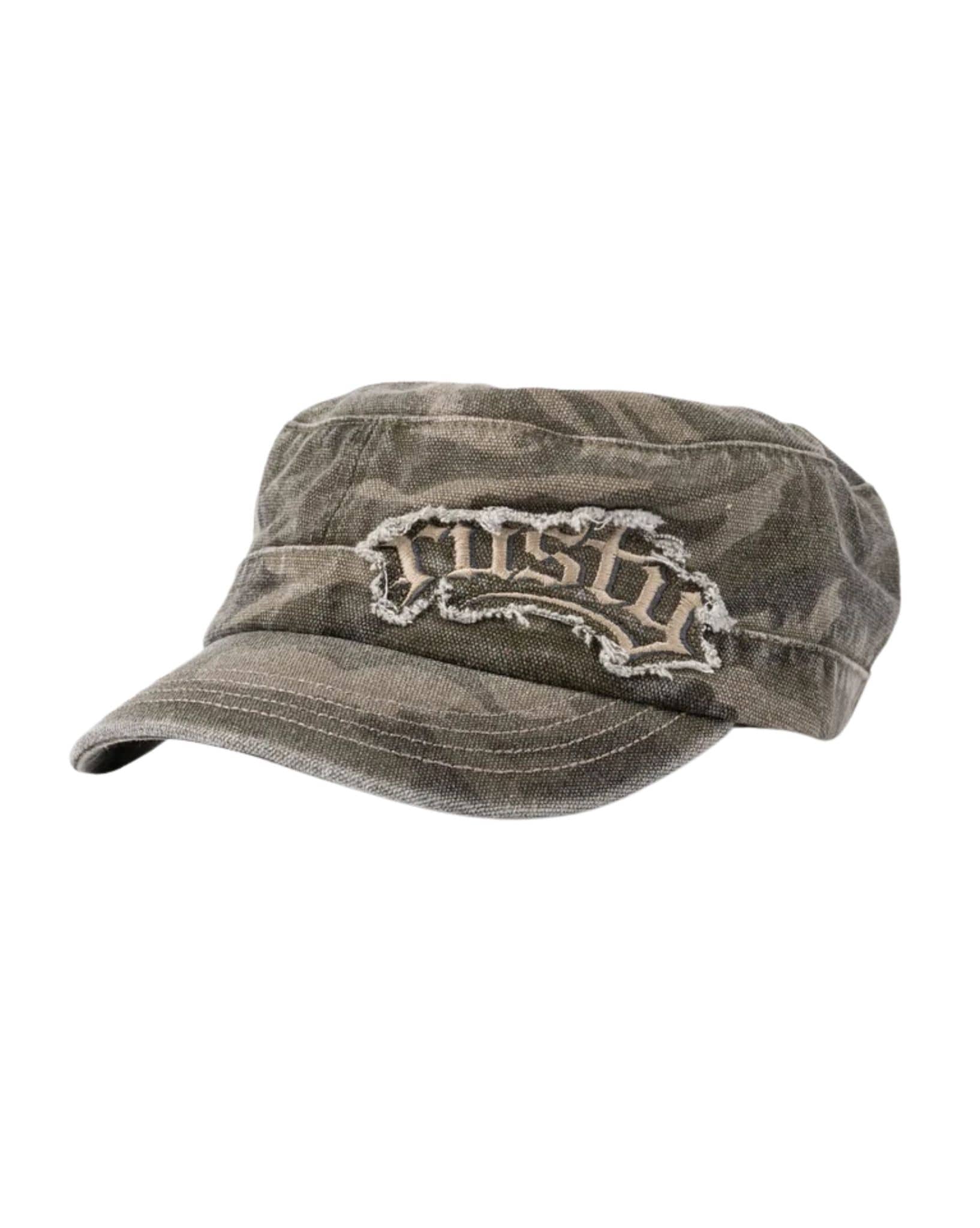 Rusty Punked Camo Military Cap