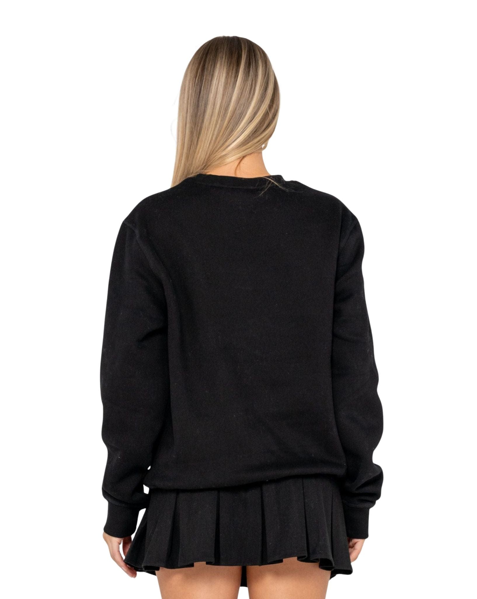 Rusty R Essential Oversized Crew Fleece