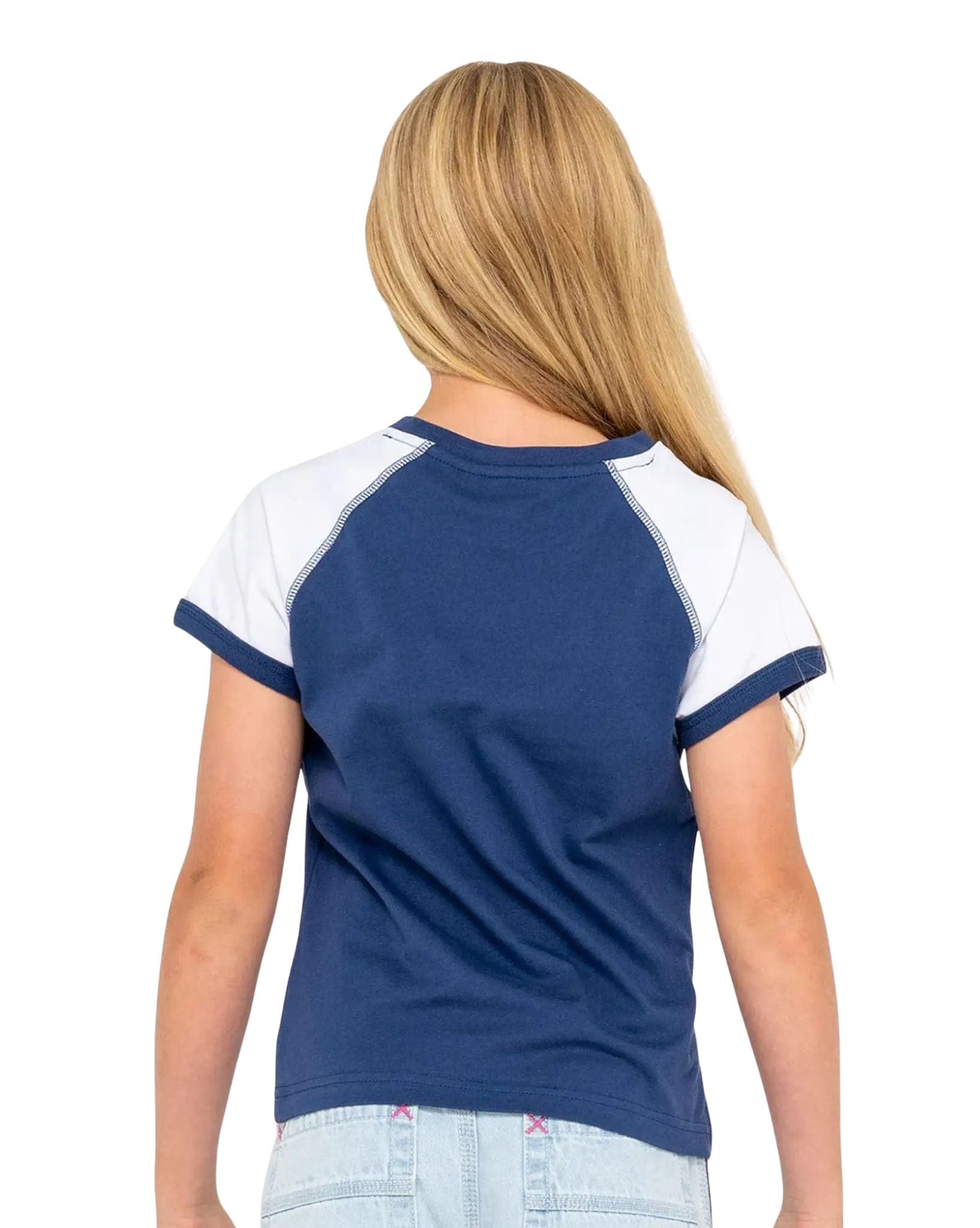 Rusty Riley Raglan Baby Tee Girls