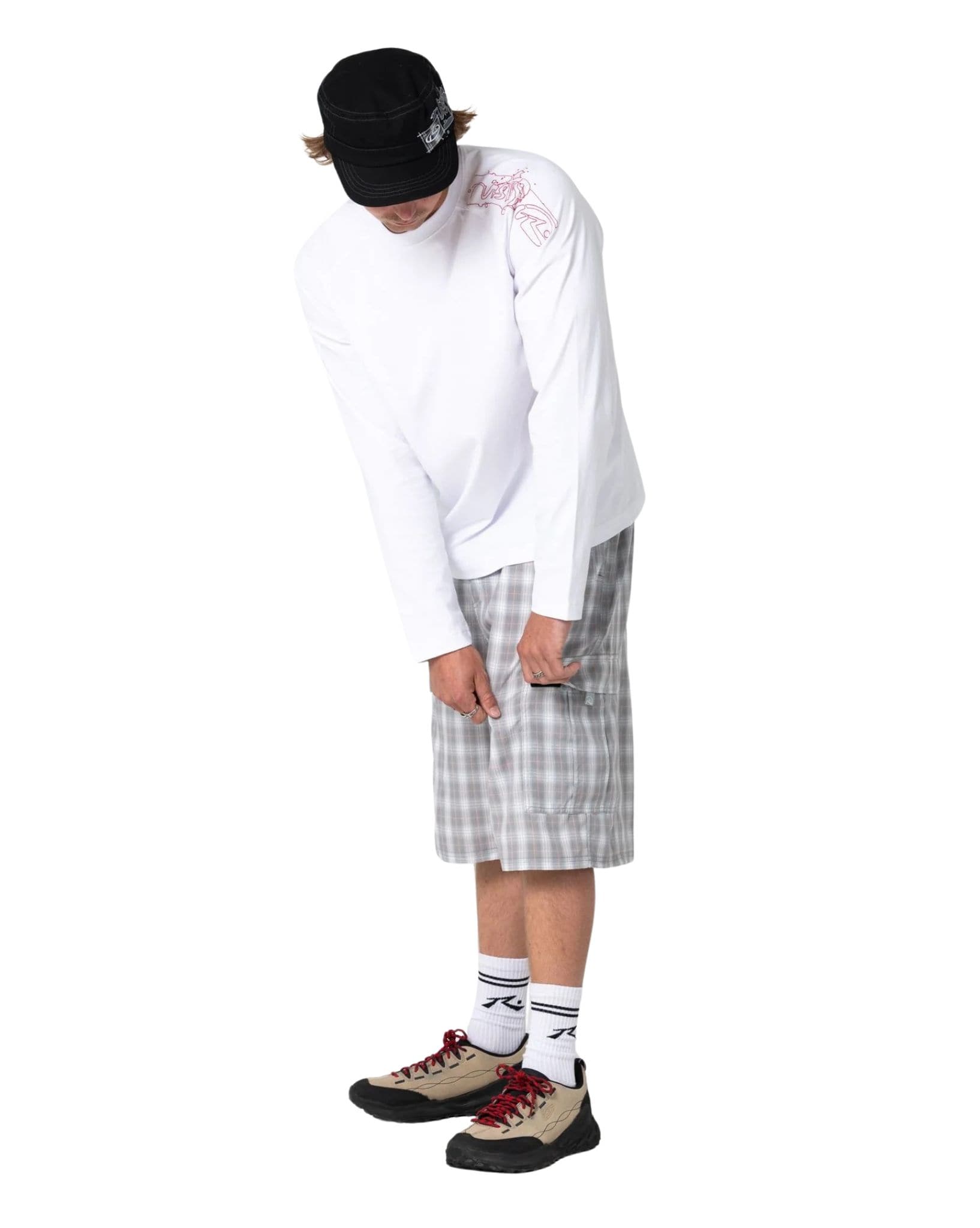 Rusty Screwdriva Elastic Cargo Short