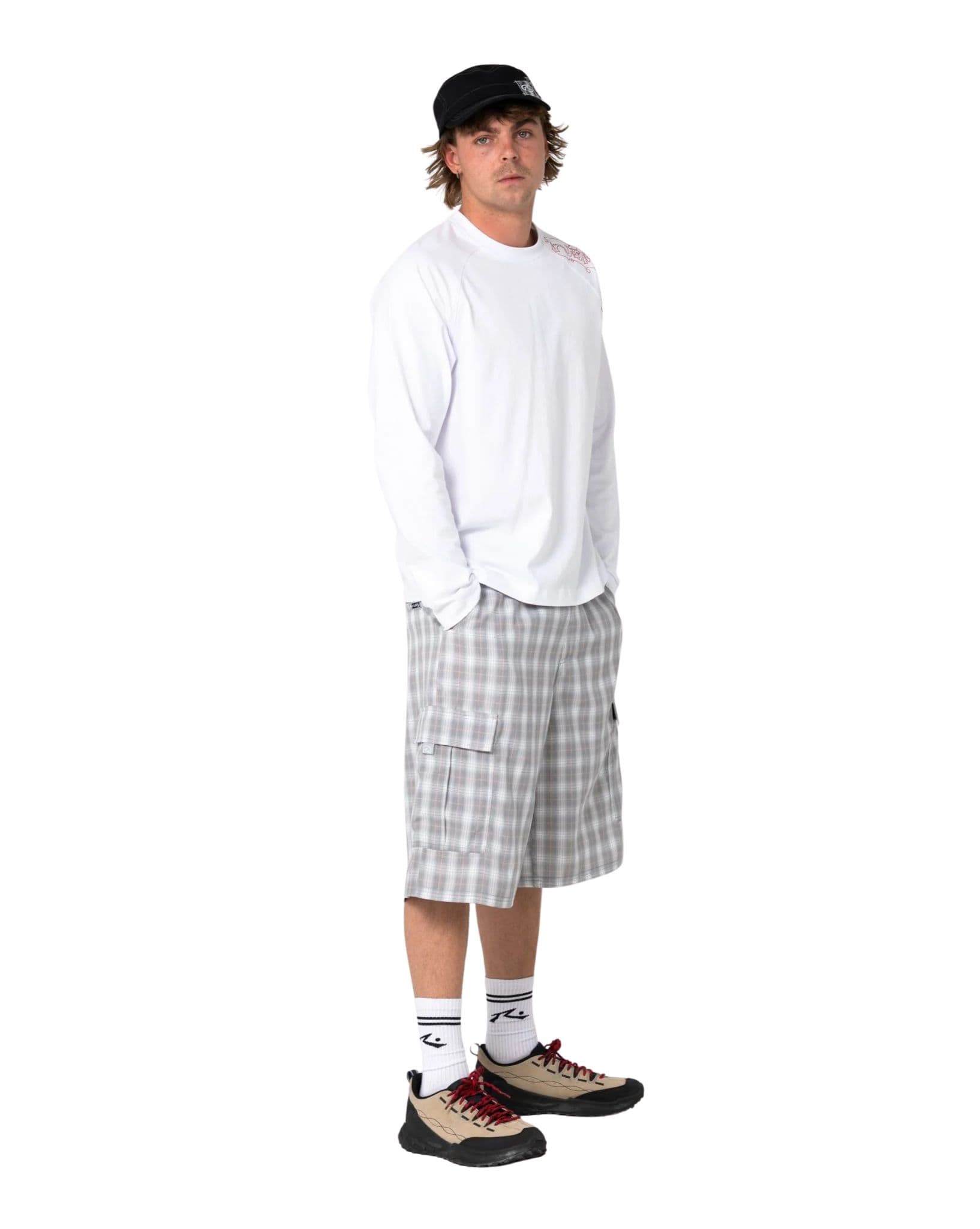 Rusty Screwdriva Elastic Cargo Short