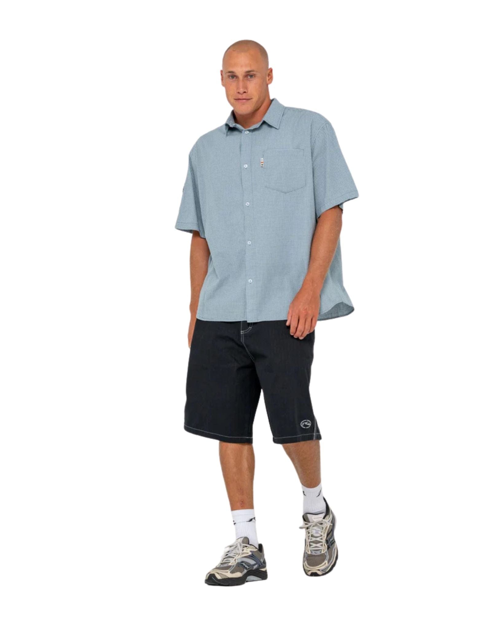 Rusty Stasha Pocket Short Sleeve Shirt