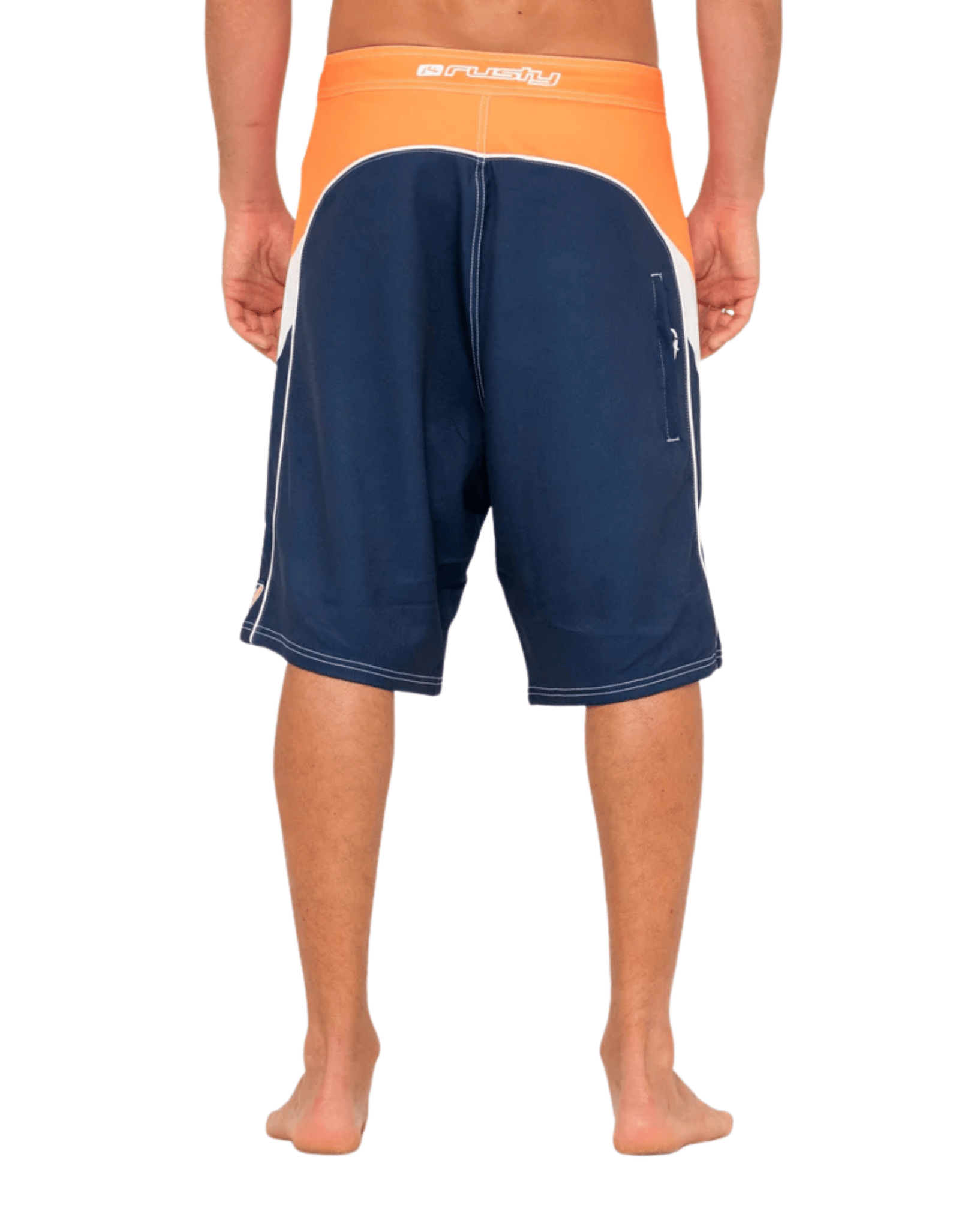 Rusty Straight Pipe Fixed Waist Boardshort