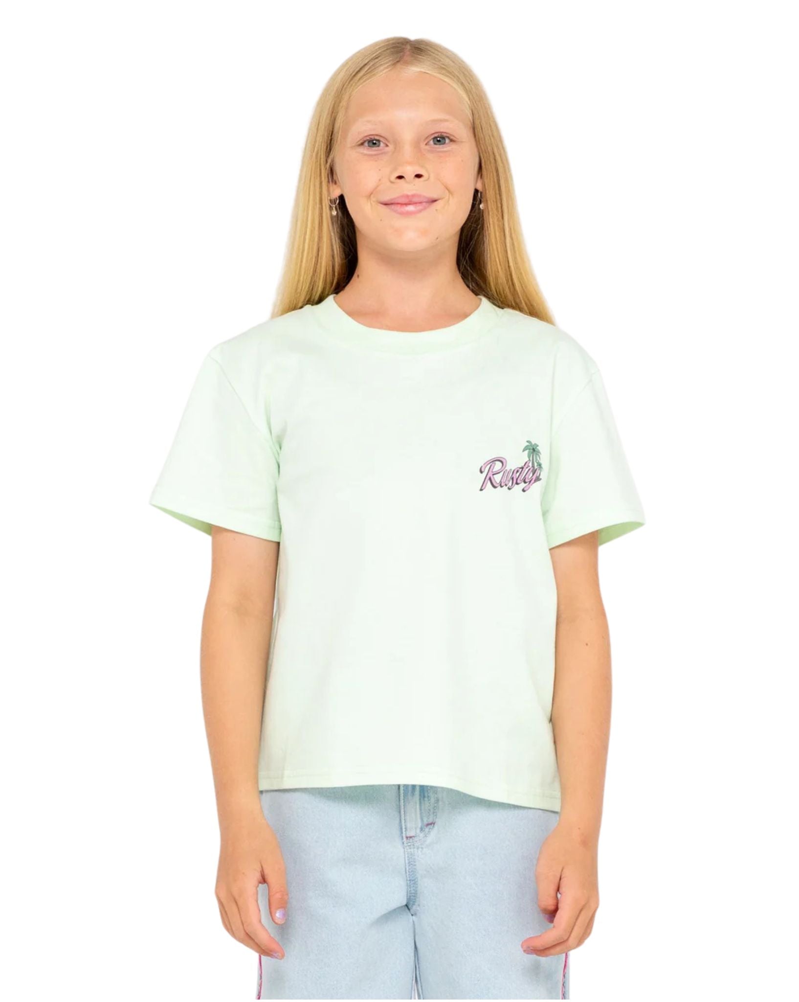 Rusty Throwback Standard Tee Girls