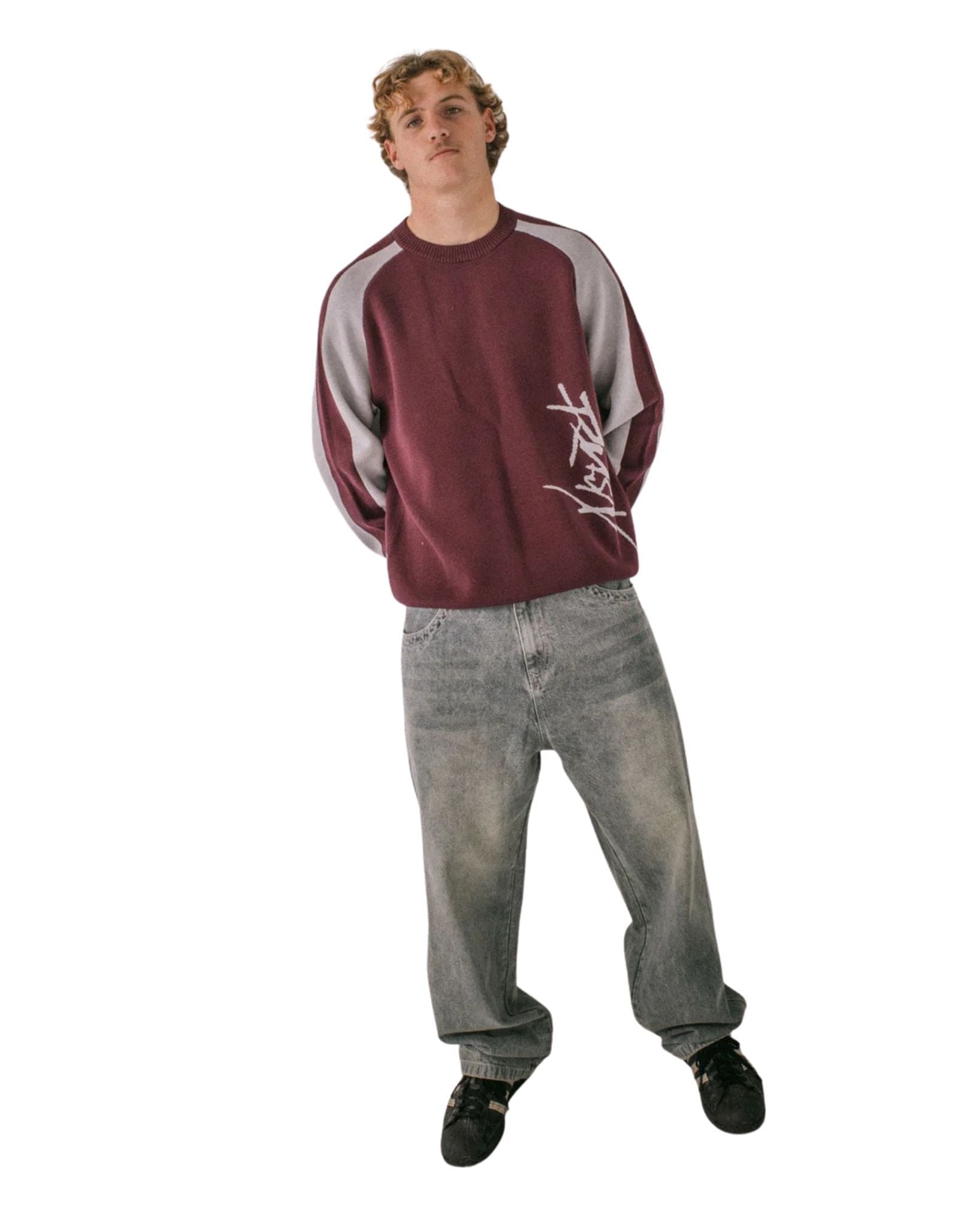 Rusty Turbo Baggy Jean