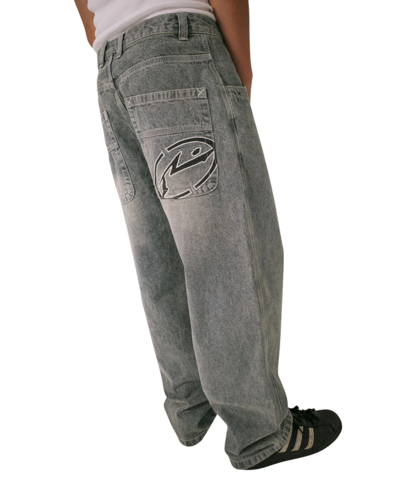 Rusty Turbo Baggy Jean
