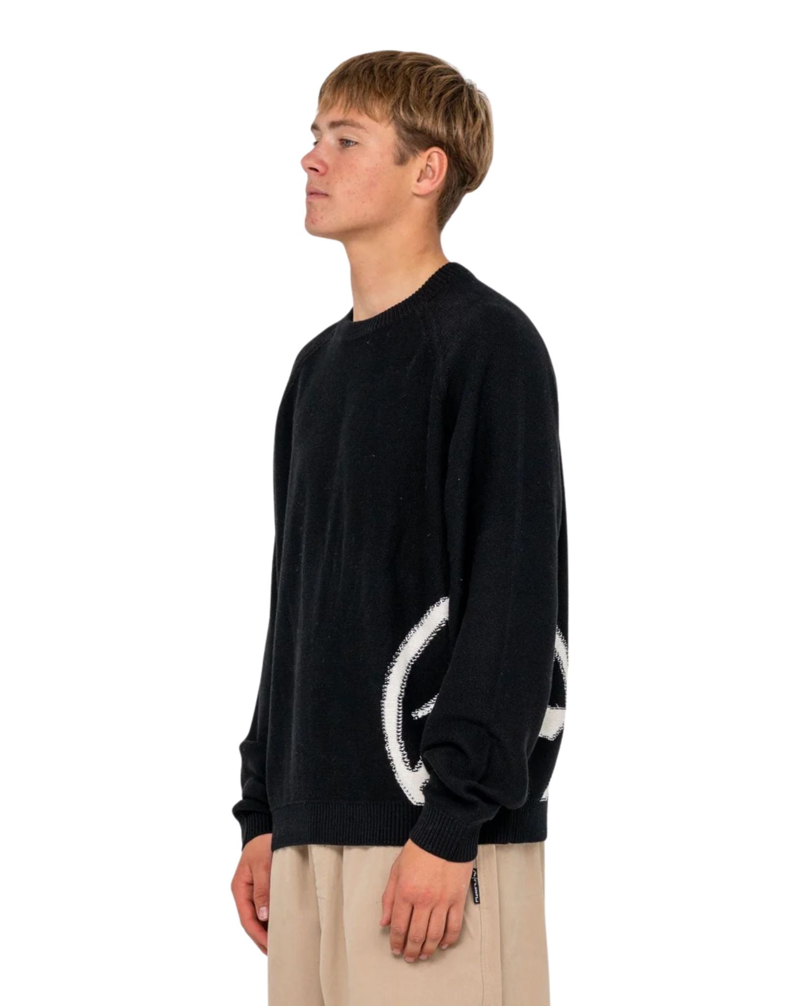 Rusty Verso Knitted Crew