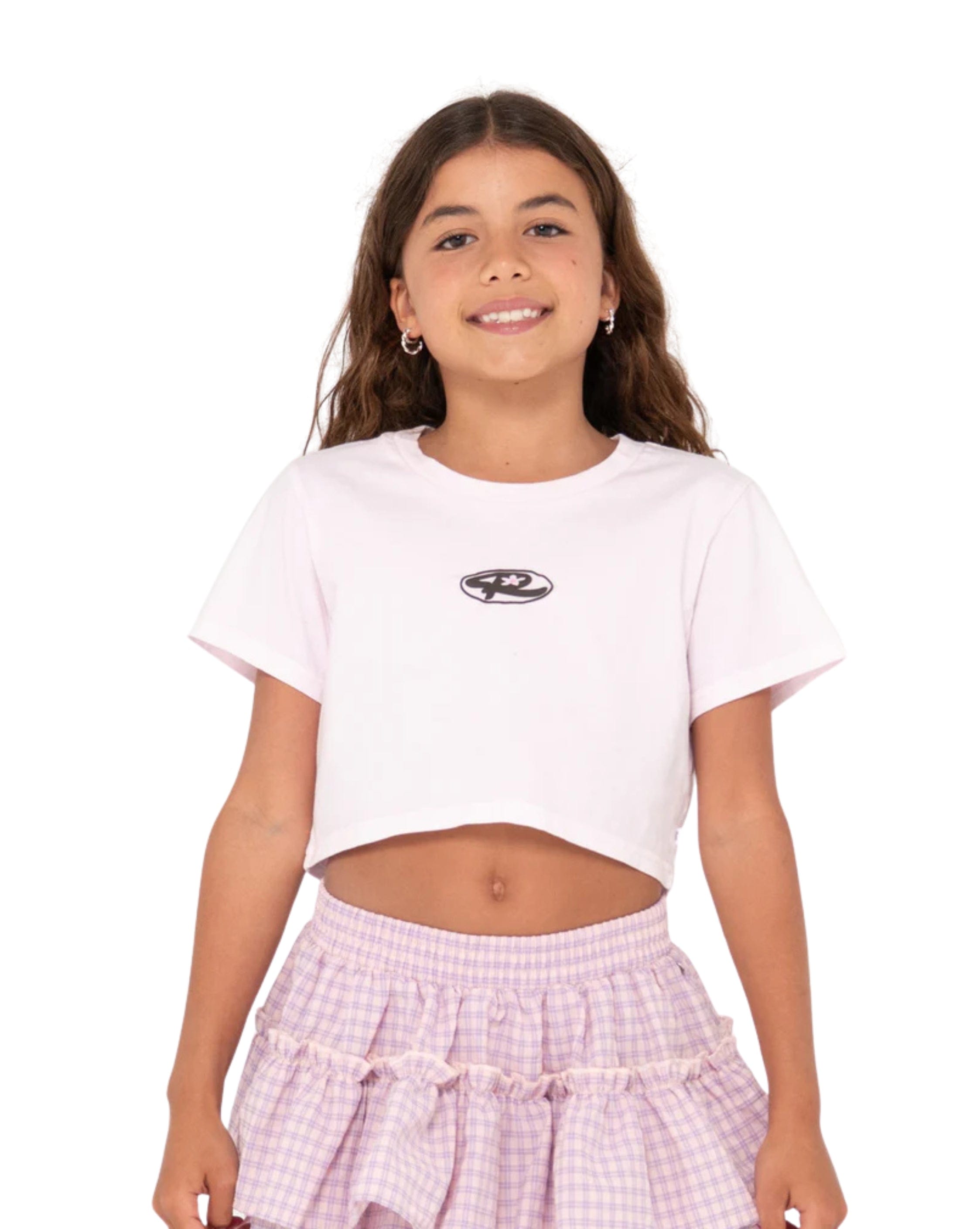 Rusty Wildflower Baby Tee Girls