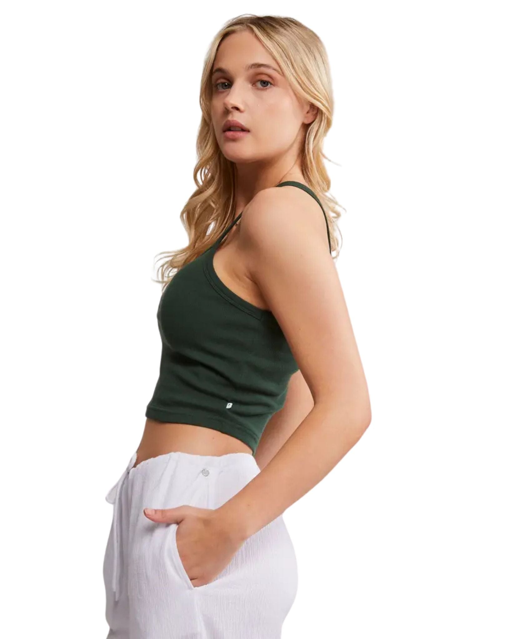 Rusty Womens Everywhere One Shoulder Tank