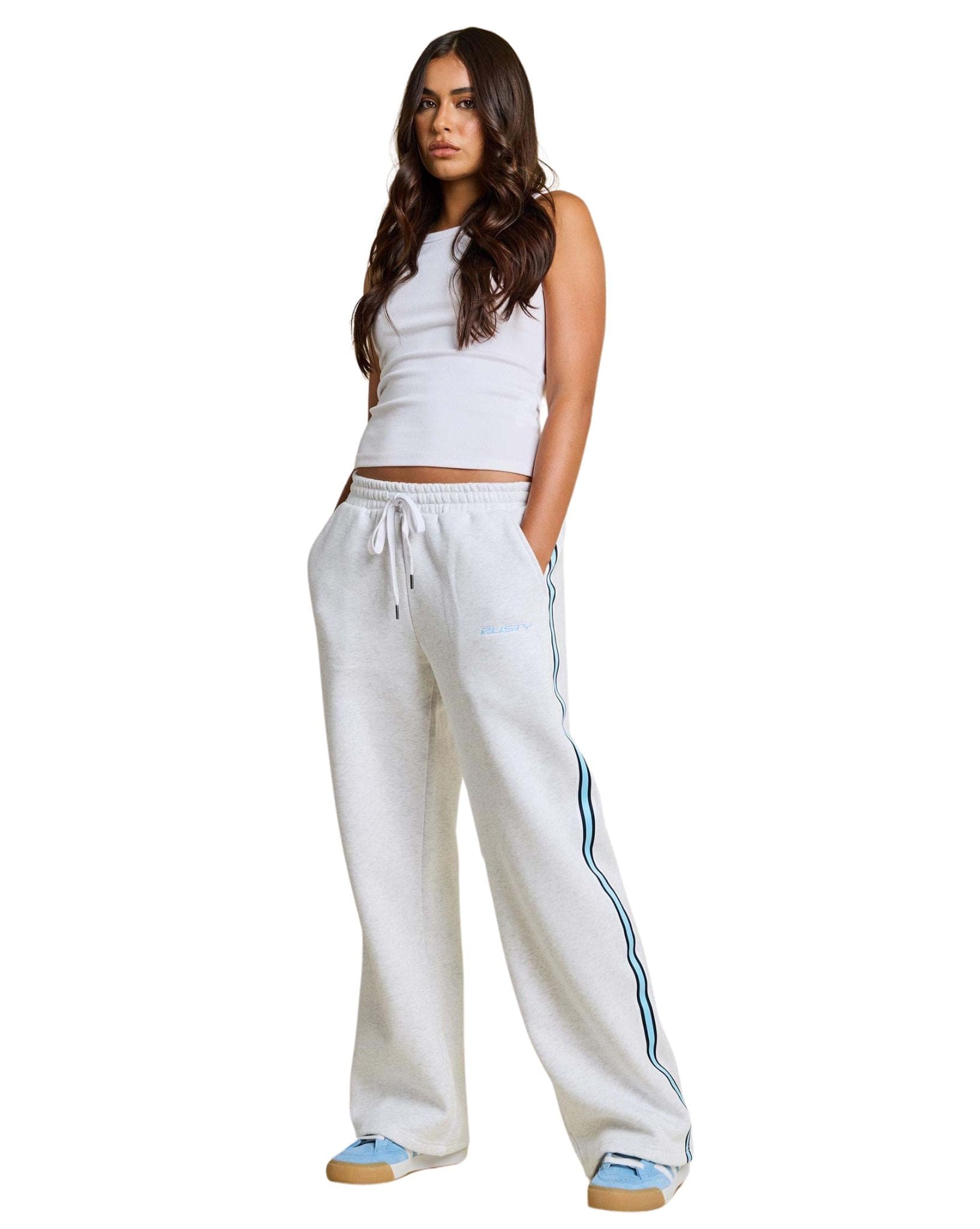 Rusty Womens Flip Mommy Relaxo Low Rise Track Pant