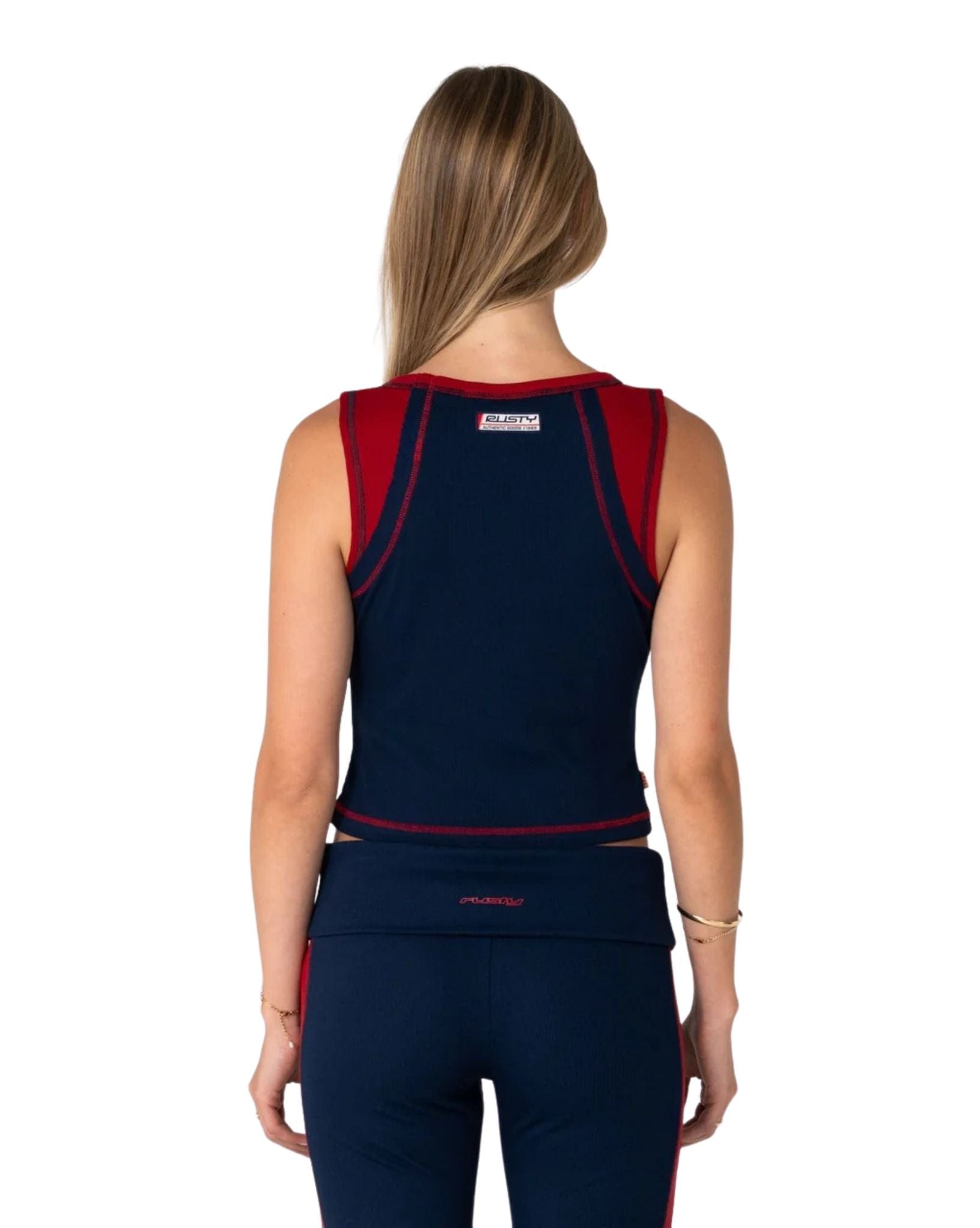 Rusty Zing Zap Contrast Tank