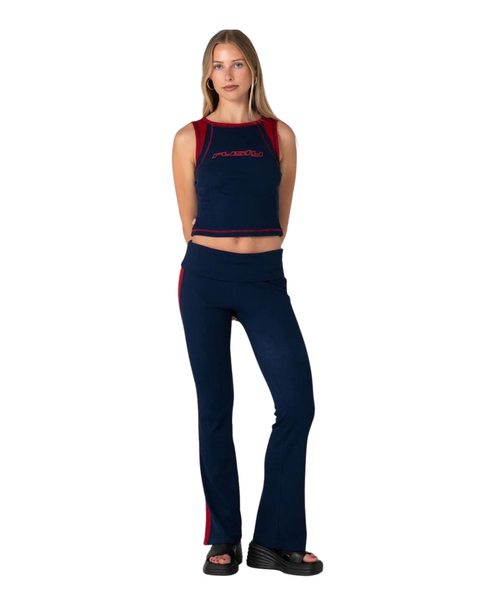 Rusty Zing Zap Contrast Tank