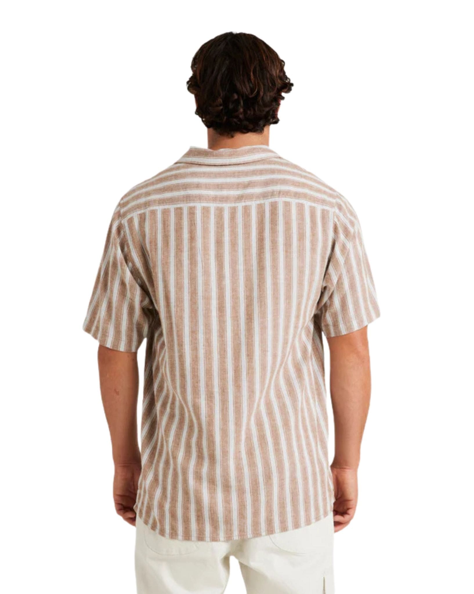 RVCA Beat Stripe Vintage Ss