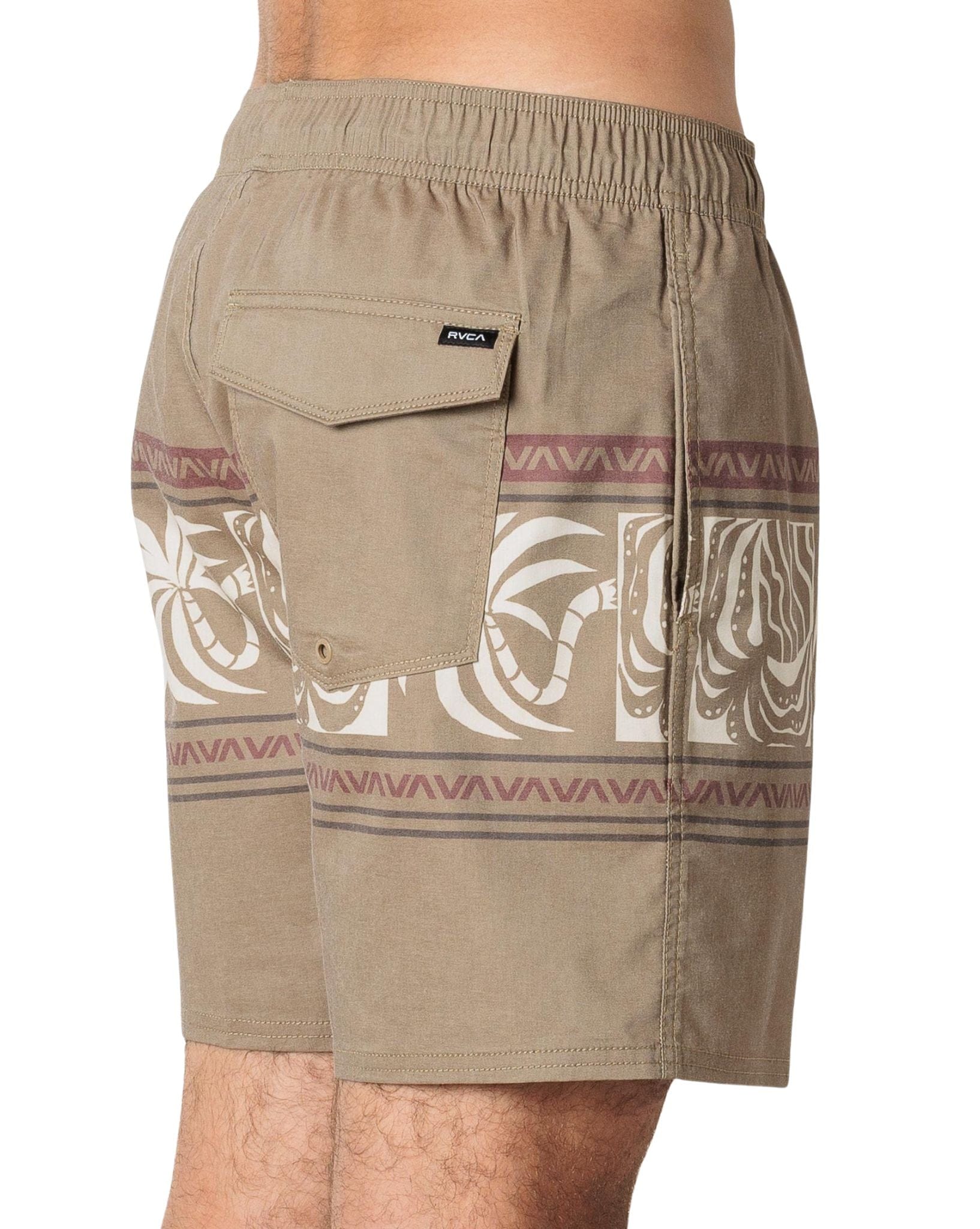 RVCA Fronds Divide Elastic