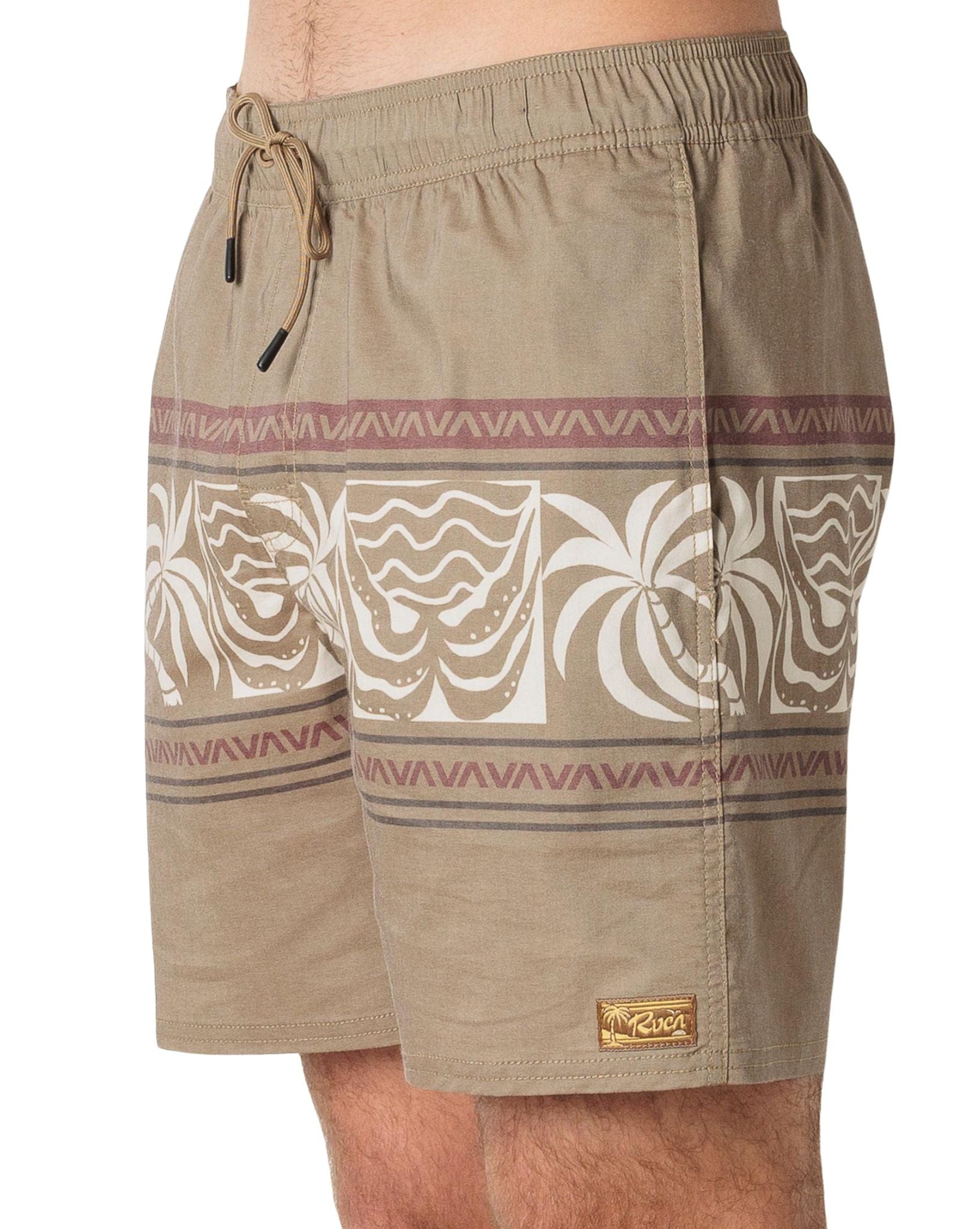 RVCA Fronds Divide Elastic