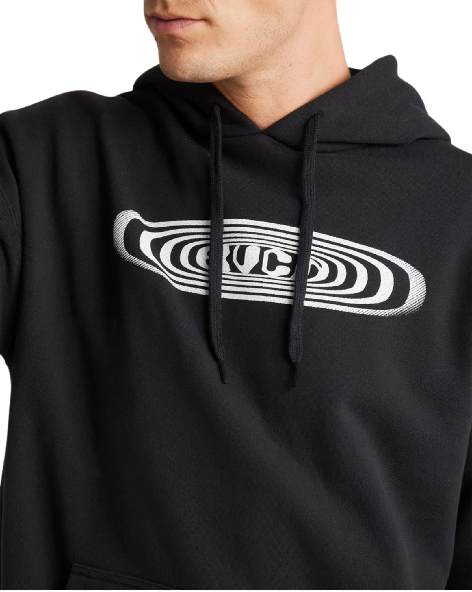 RVCA Mens RVCA Pulse Hoodie - Black