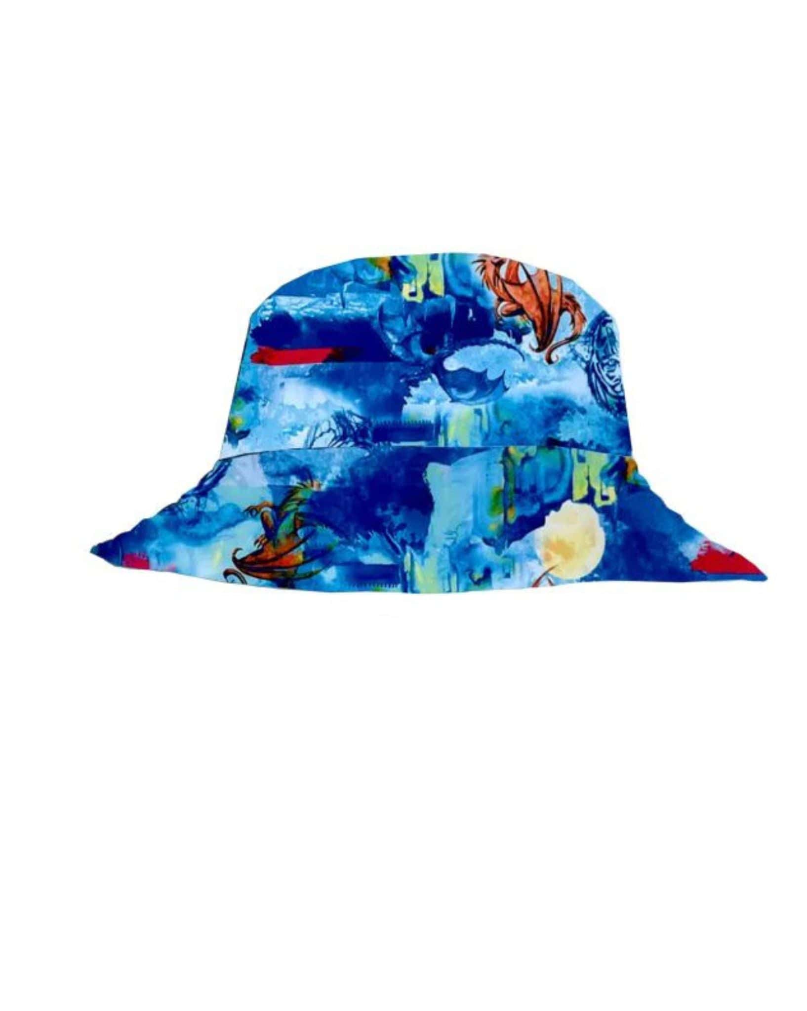 Salty Ink Boys Cosmik Dragon Sunhat
