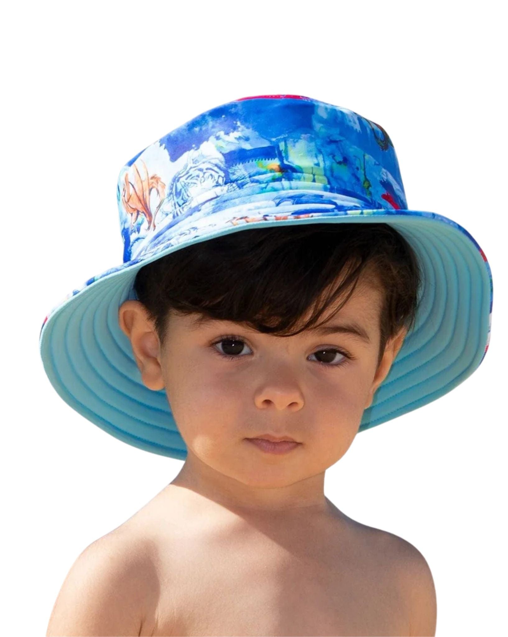 Salty Ink Boys Cosmik Dragon Sunhat