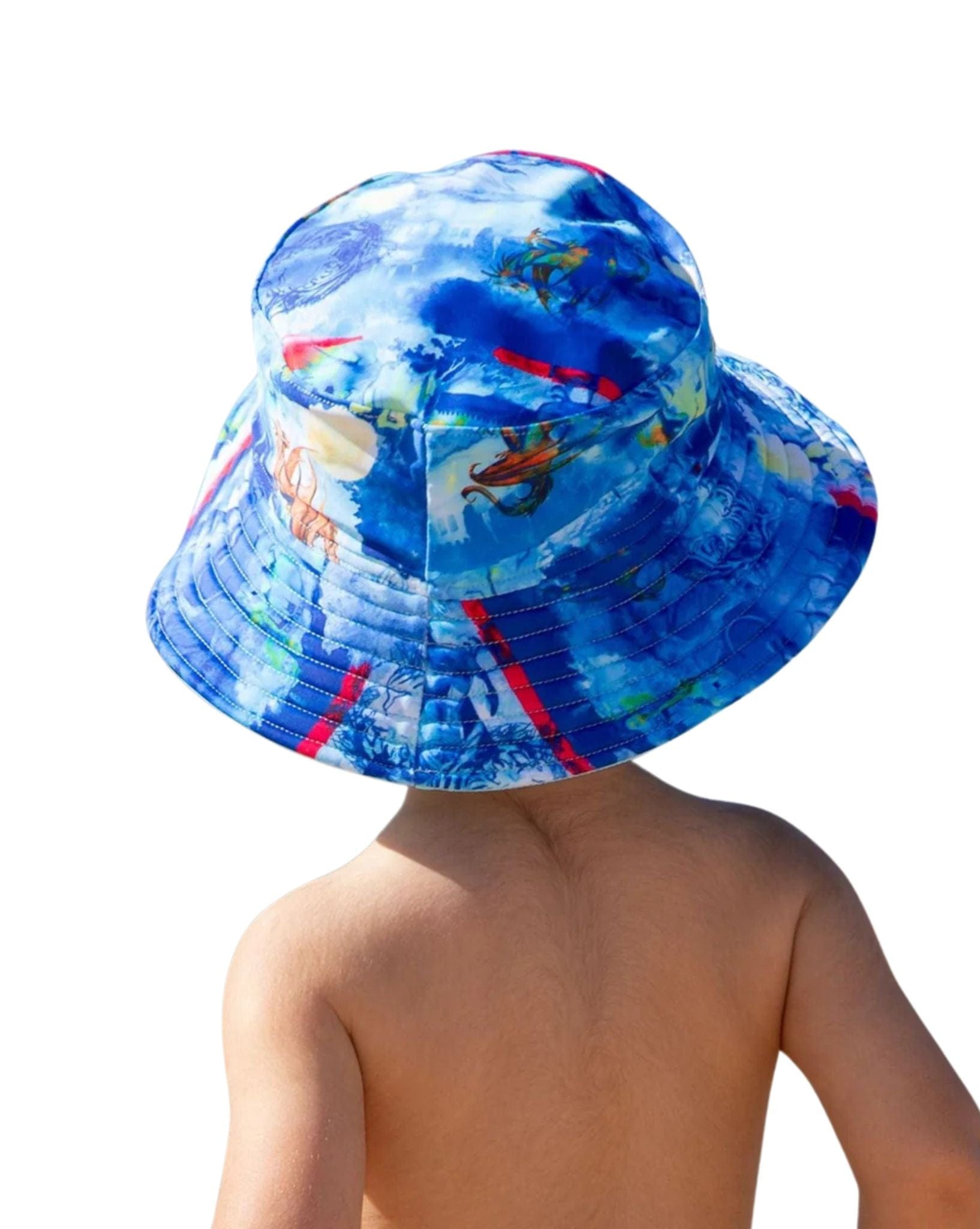 Salty Ink Boys Cosmik Dragon Sunhat