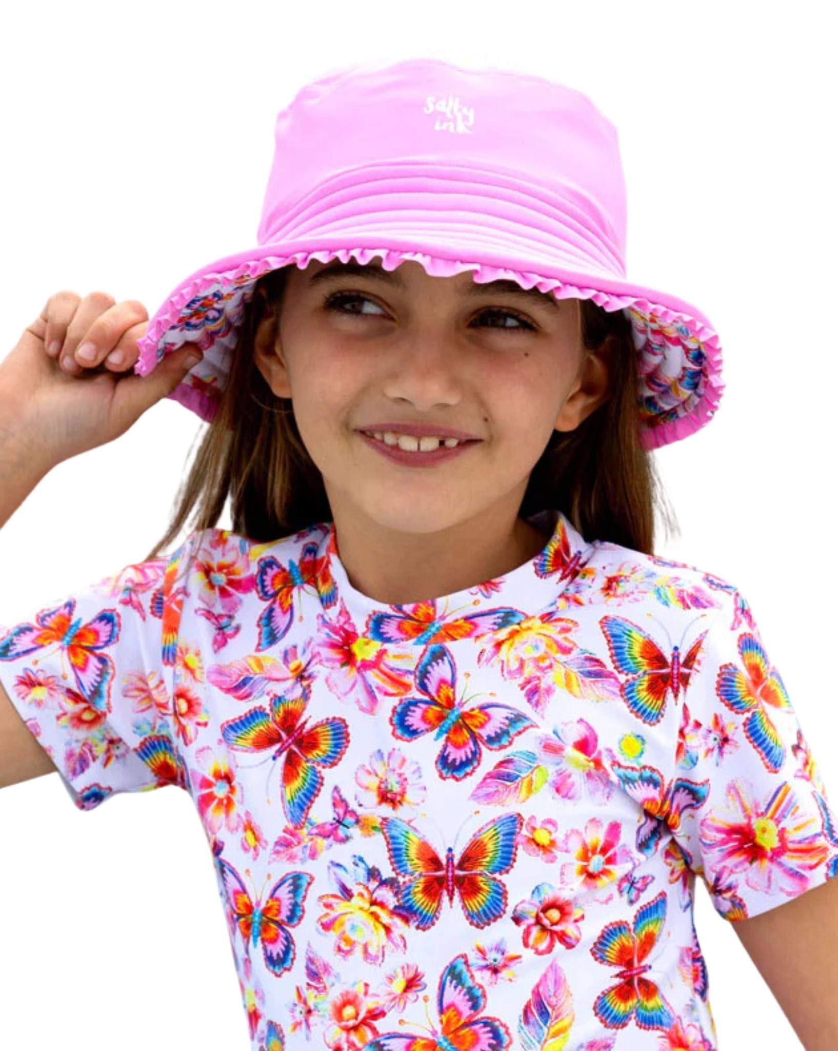 Salty Ink Miss Aloha  Sunhat