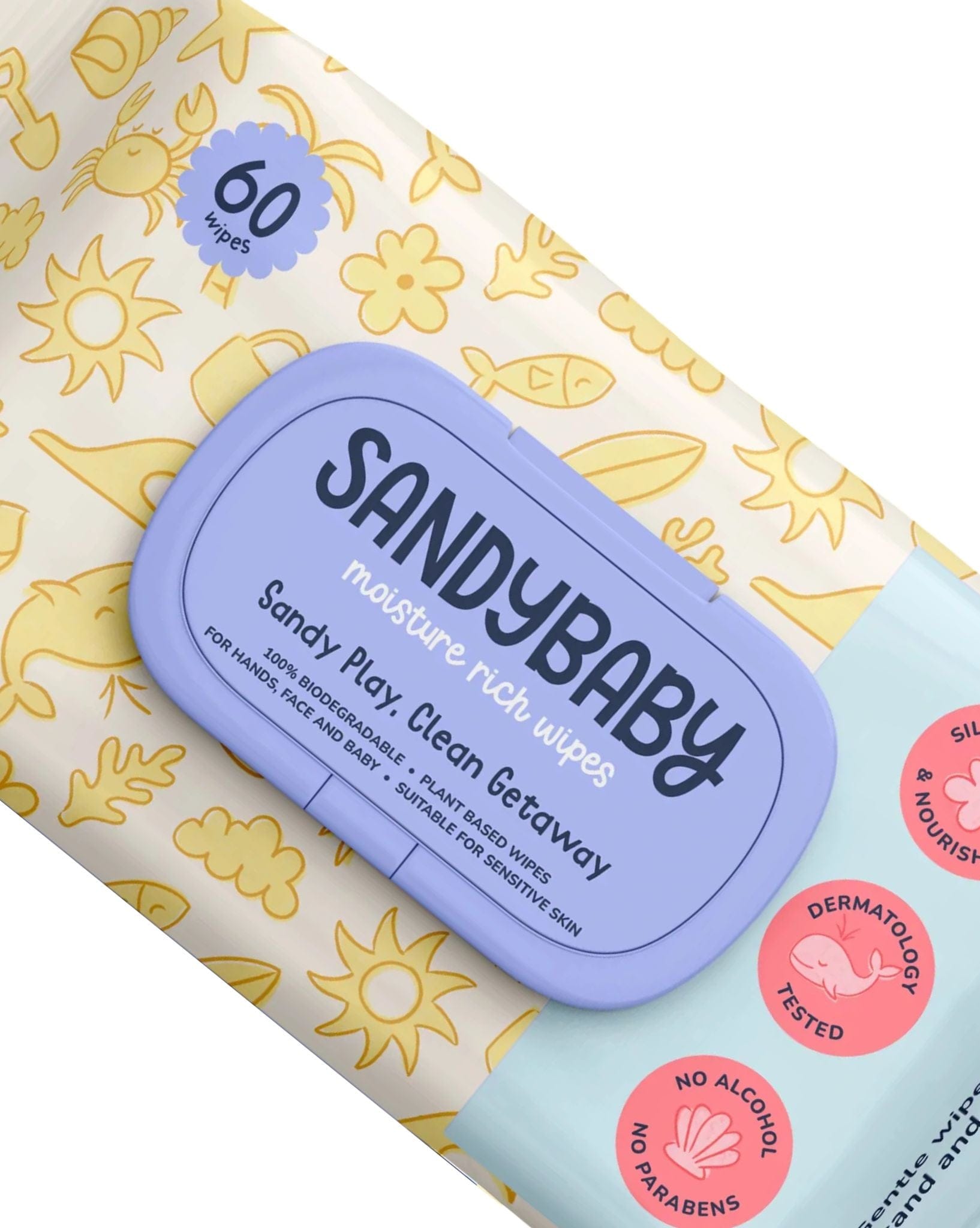 Sandy Baby Sandy Baby- Moisture Rich Wipes