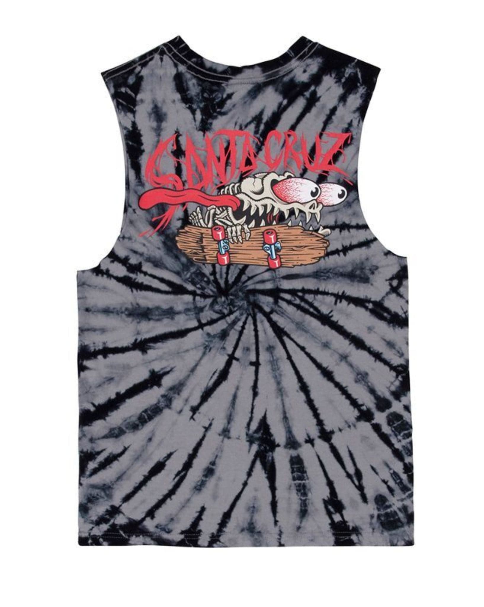 Santa Cruz Boys Bone Slasher Tie Dye Muscle