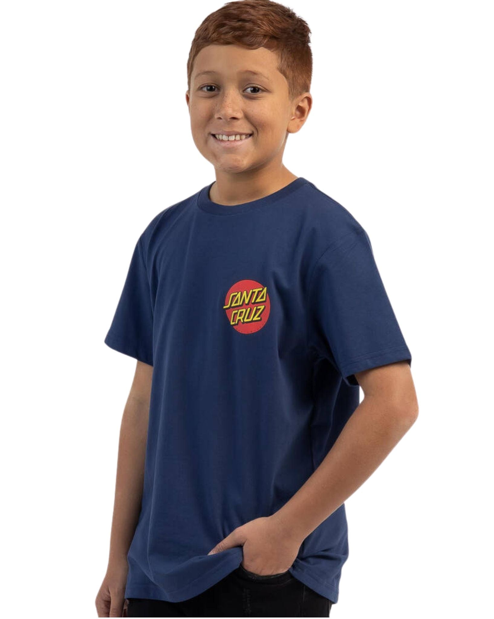 Santa Cruz Boys Classic Dot Tee