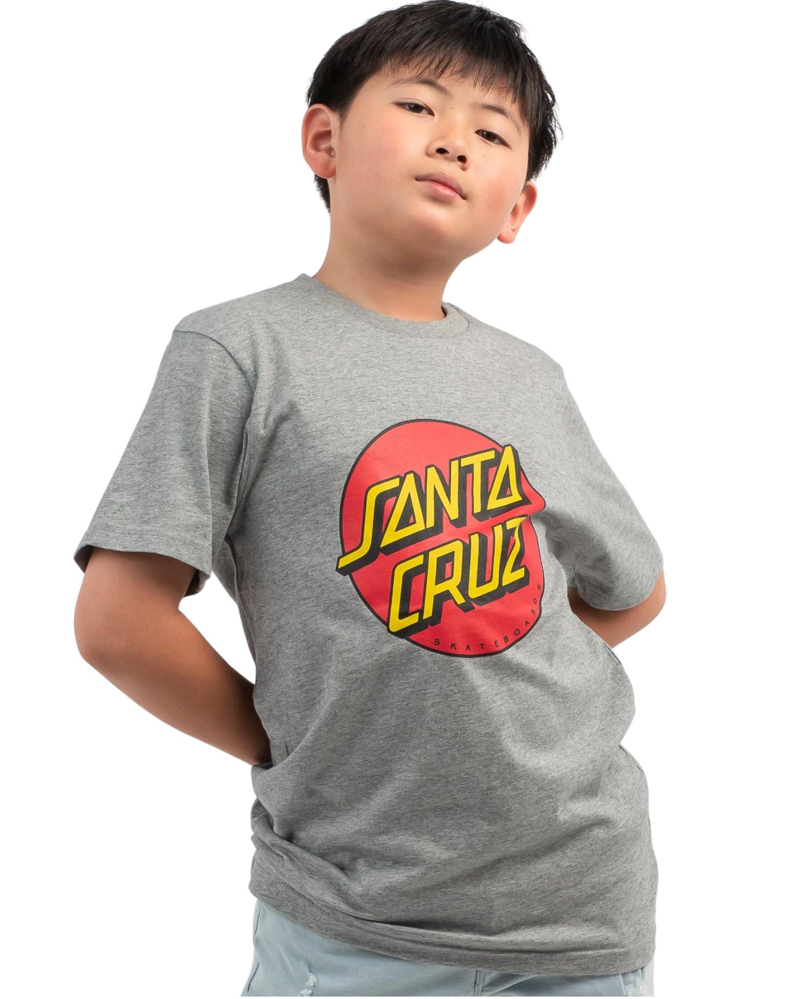 Santa Cruz Boys Classic Dot Tee